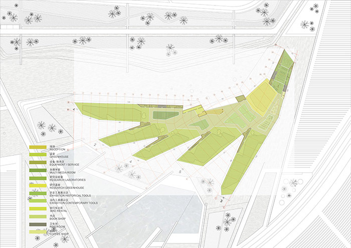 progetto, ramoprimo, parco, ecologico, disegno,