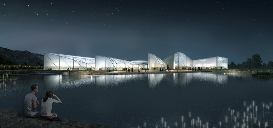 ramoprimo, interior design, masterplan, overview, night,