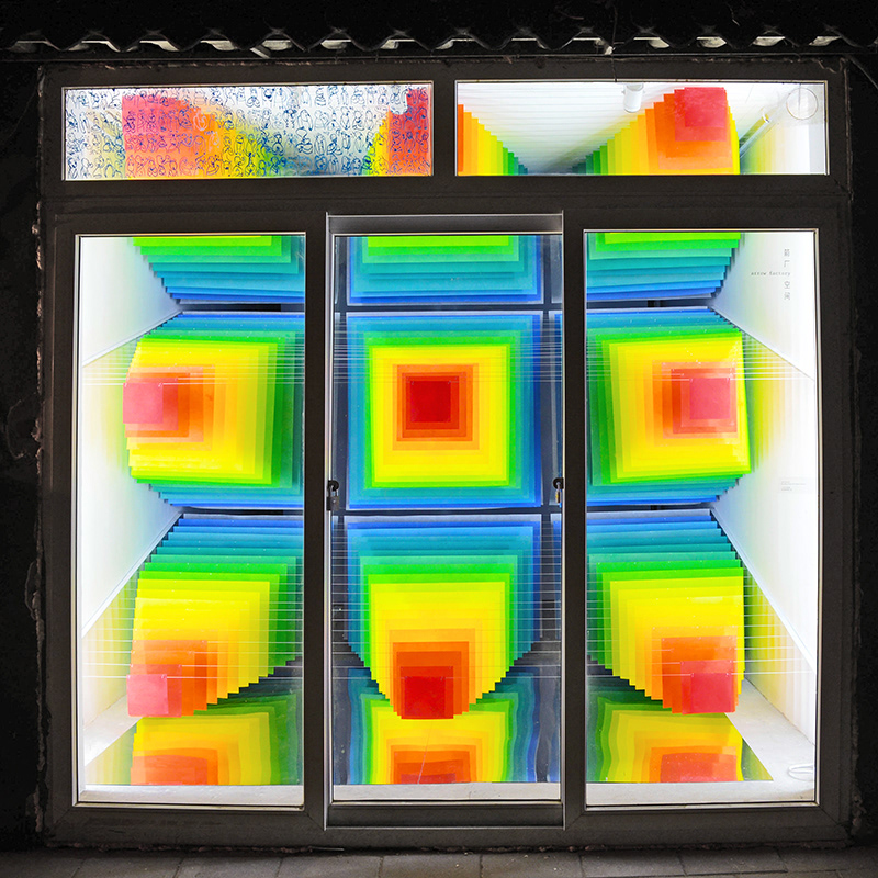 colorful, canvases, traditional paper cutting, hutong, ramoprimo,