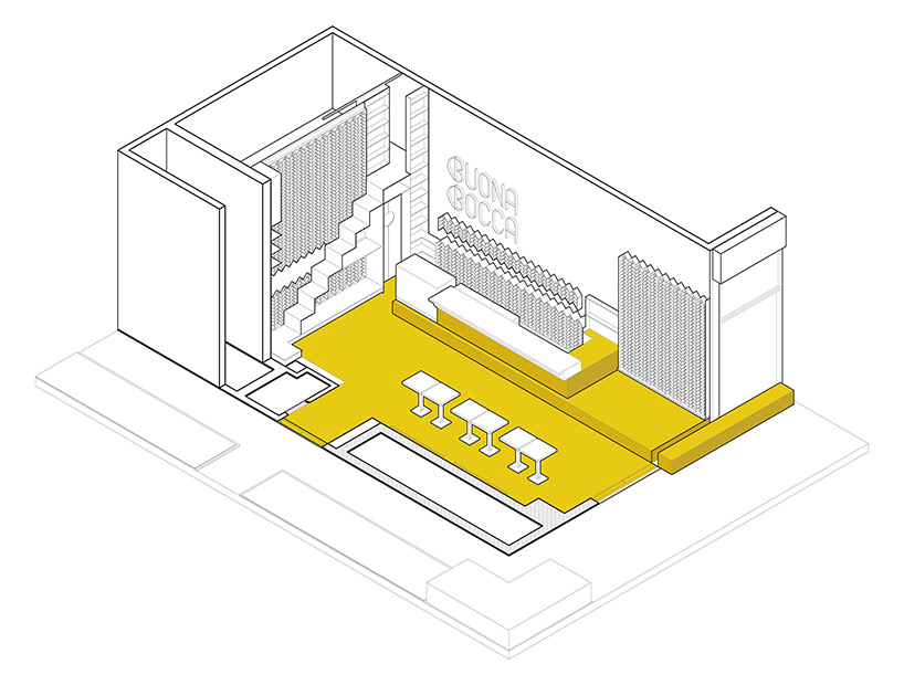 buona bocca, interior design, project, ramoprimo,