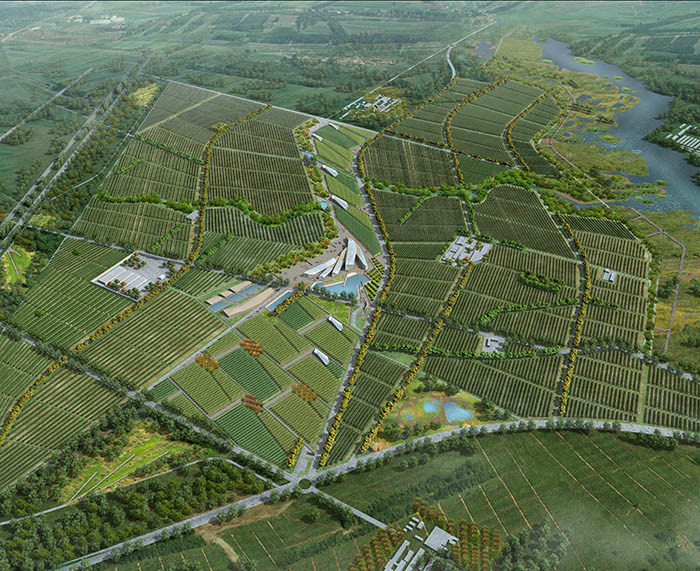 ecological, ribbon, routes, natural corridors, masterplan, park, ramoprimo,