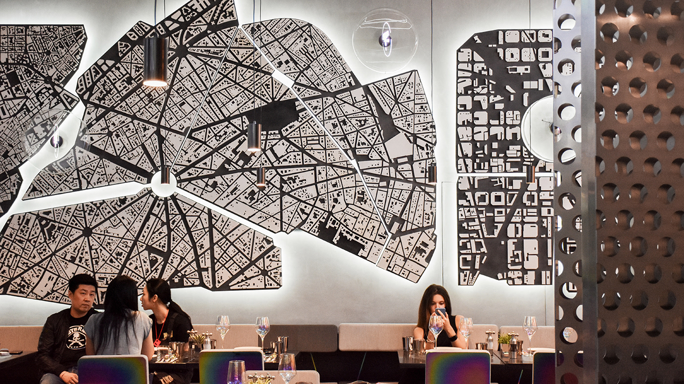 tiago select, ramoprimo, sculptural maps, european cities, space, design,