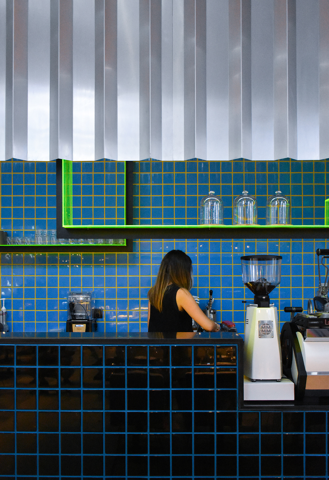 tiago select, restaurant, bar, ramoprimo, fluo color, lighting, space, imaginary, night life, event, beijing,
