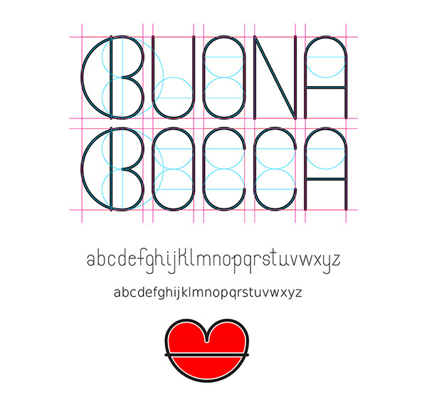 BUONA BOCCA, logo,