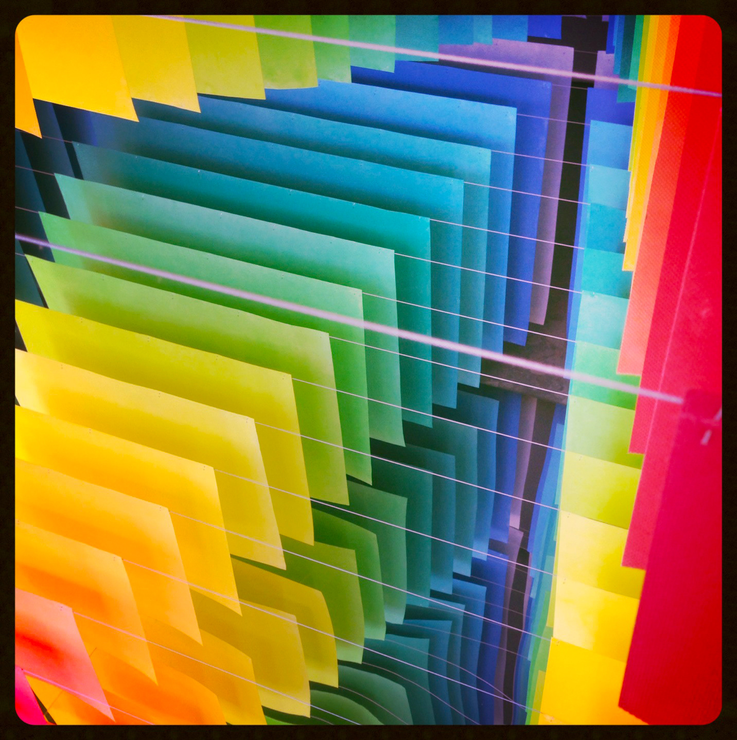 ramoprimo, art installation, hutong , instanthutong, colorful canvases, traditional paper cutting, hutong, ramoprimo,