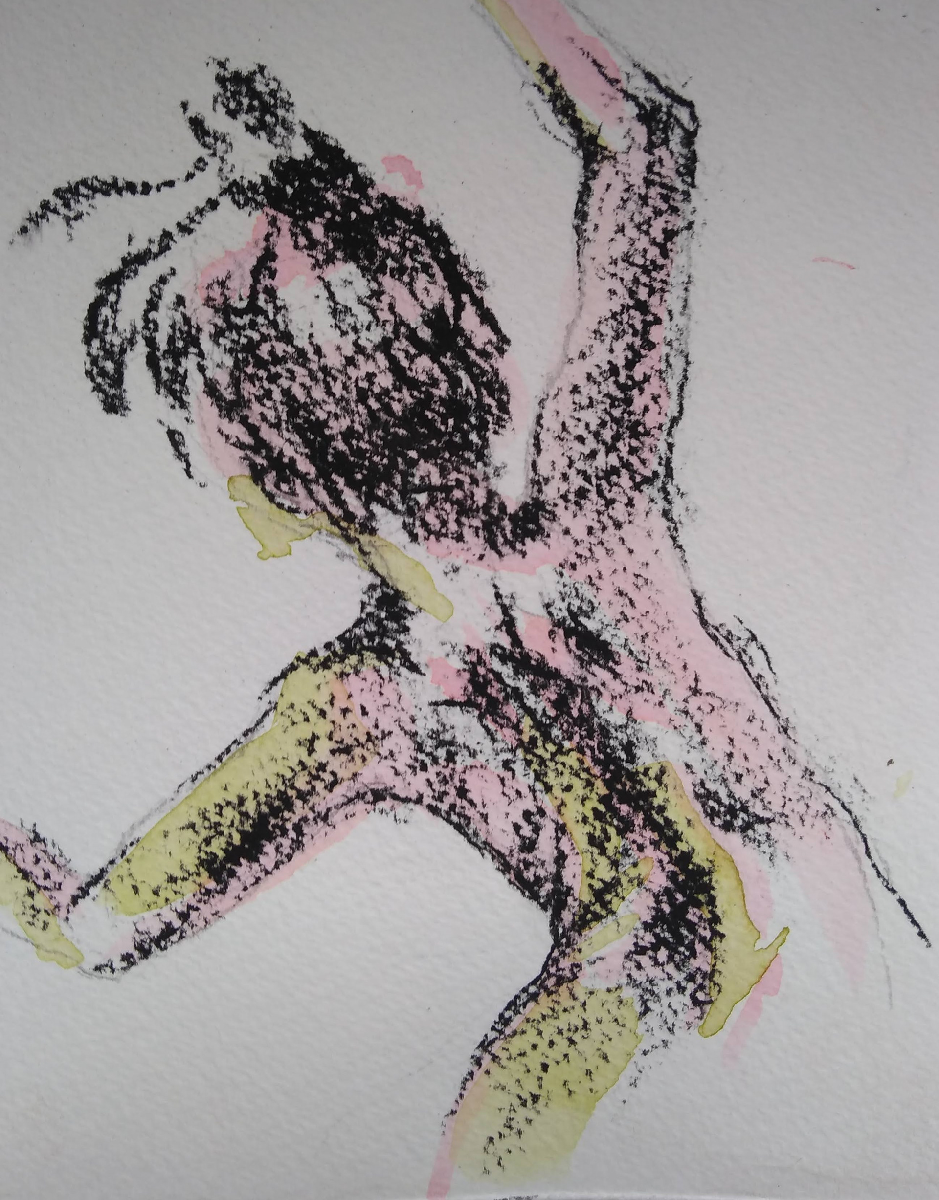 na dança.