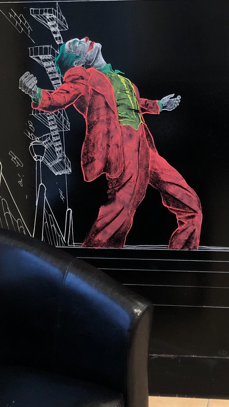 Chalk Marker Drawing