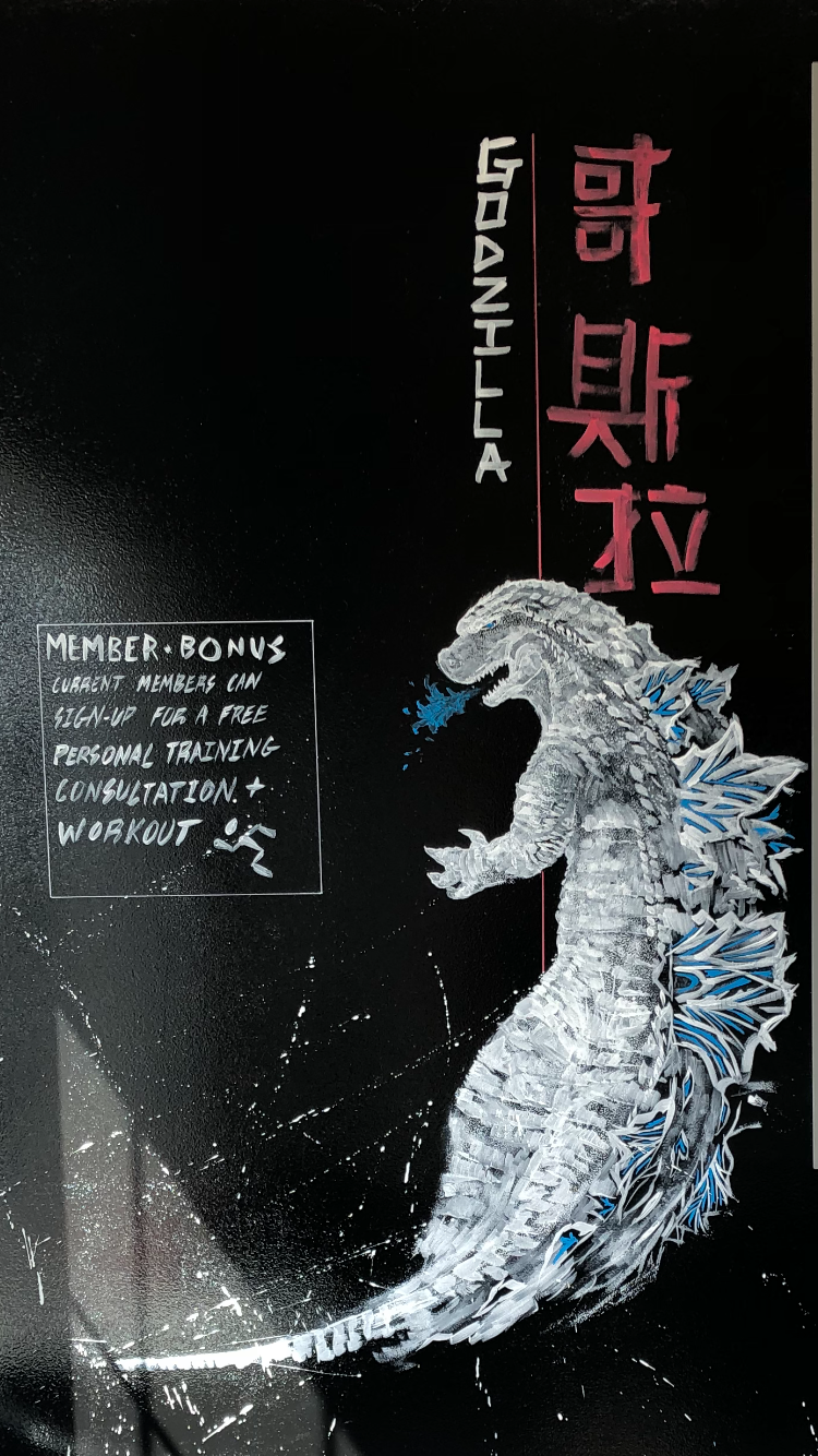 Chalk Marker Drawing