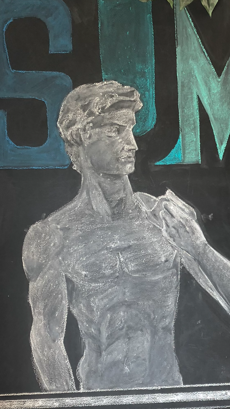Regular Chalk Drawing