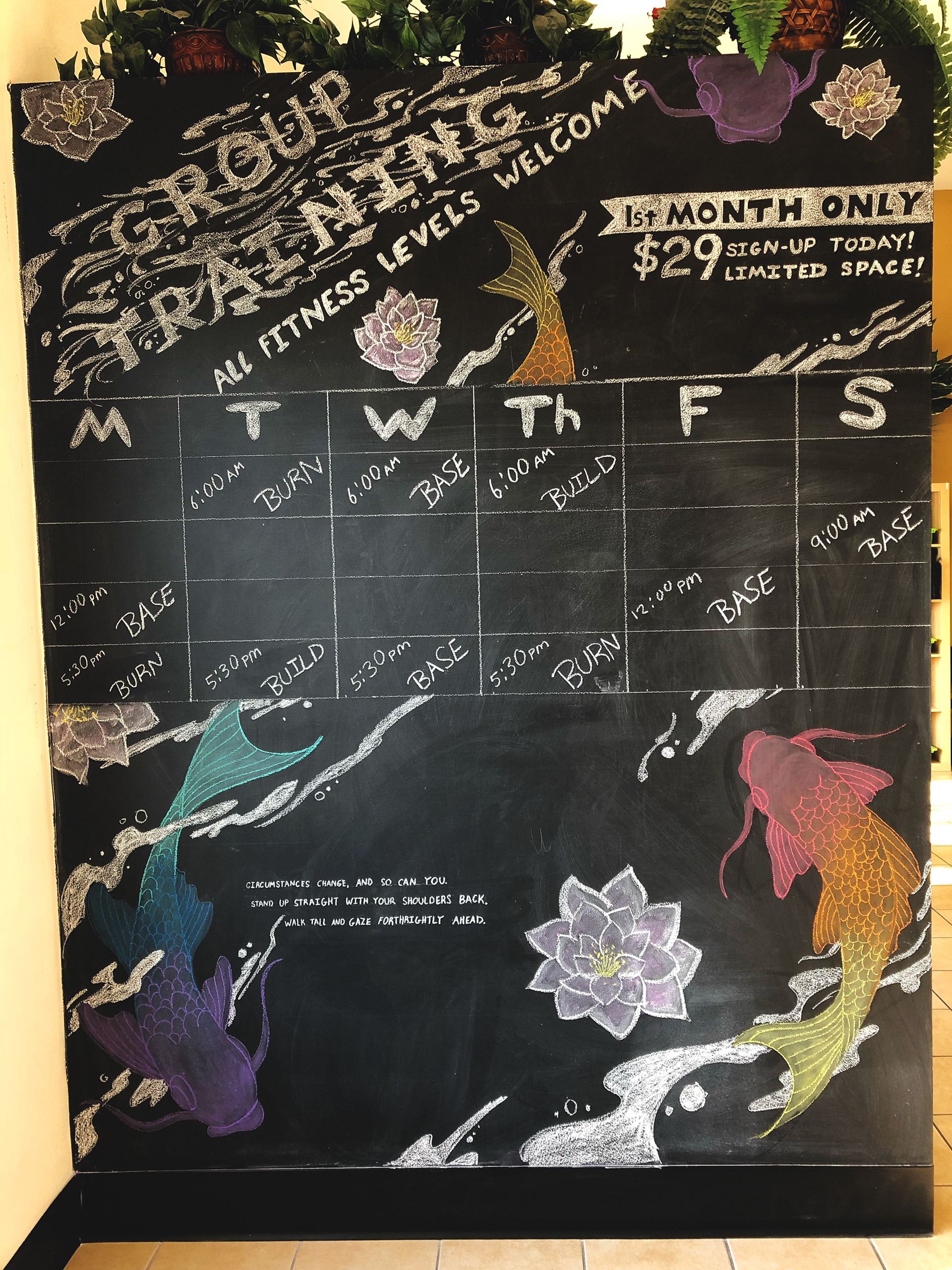 Regular Chalk Drawing