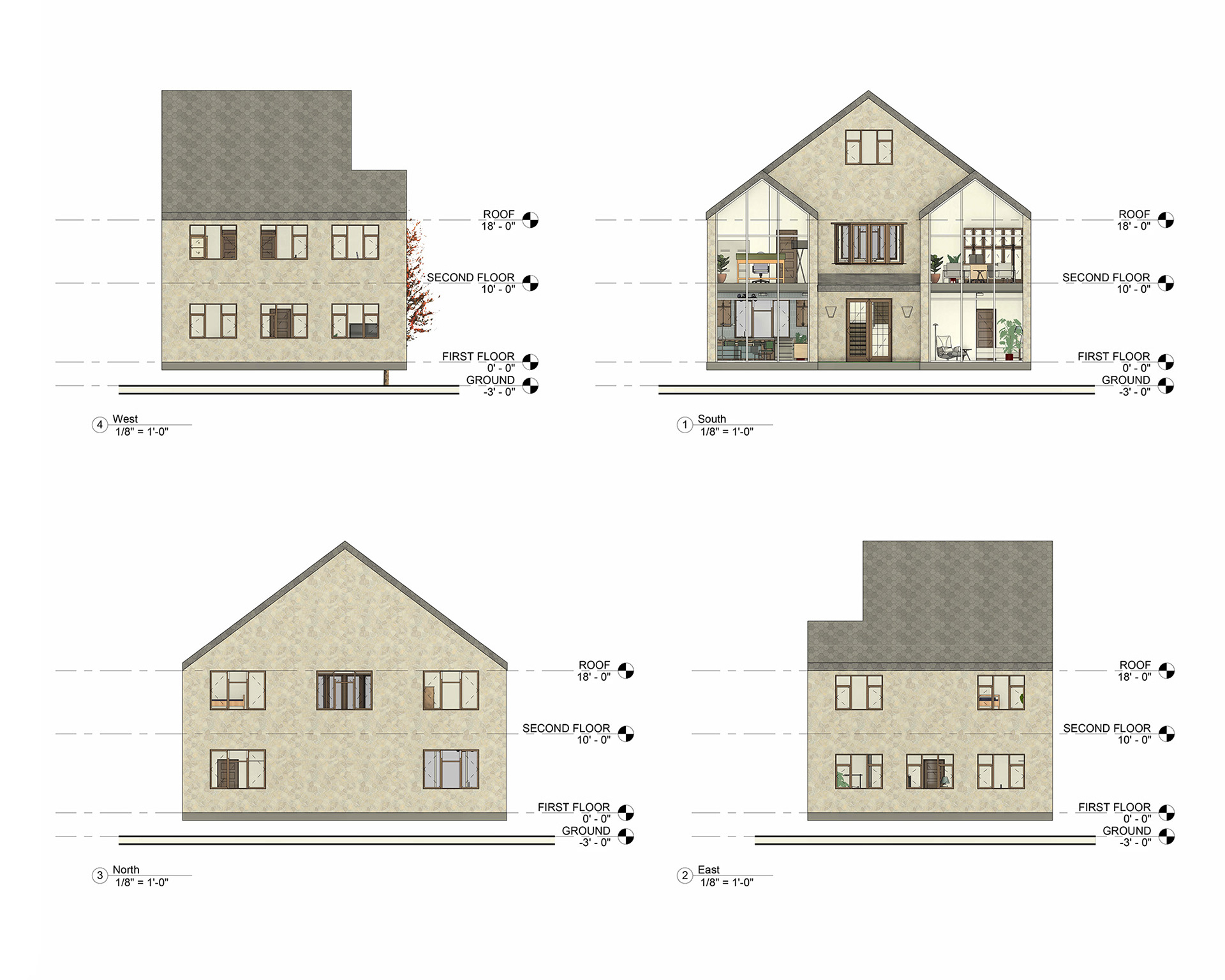Exterior Elevations