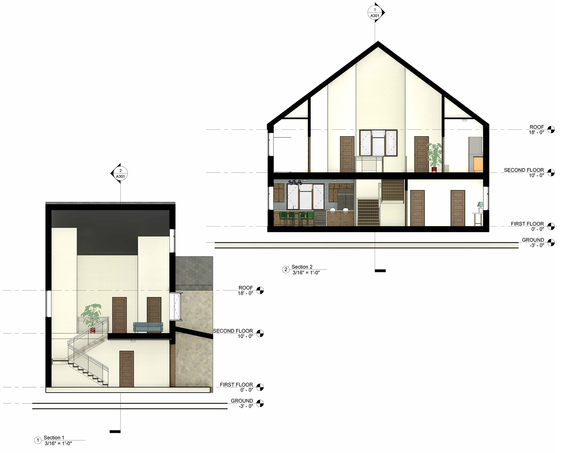 Section Cuts