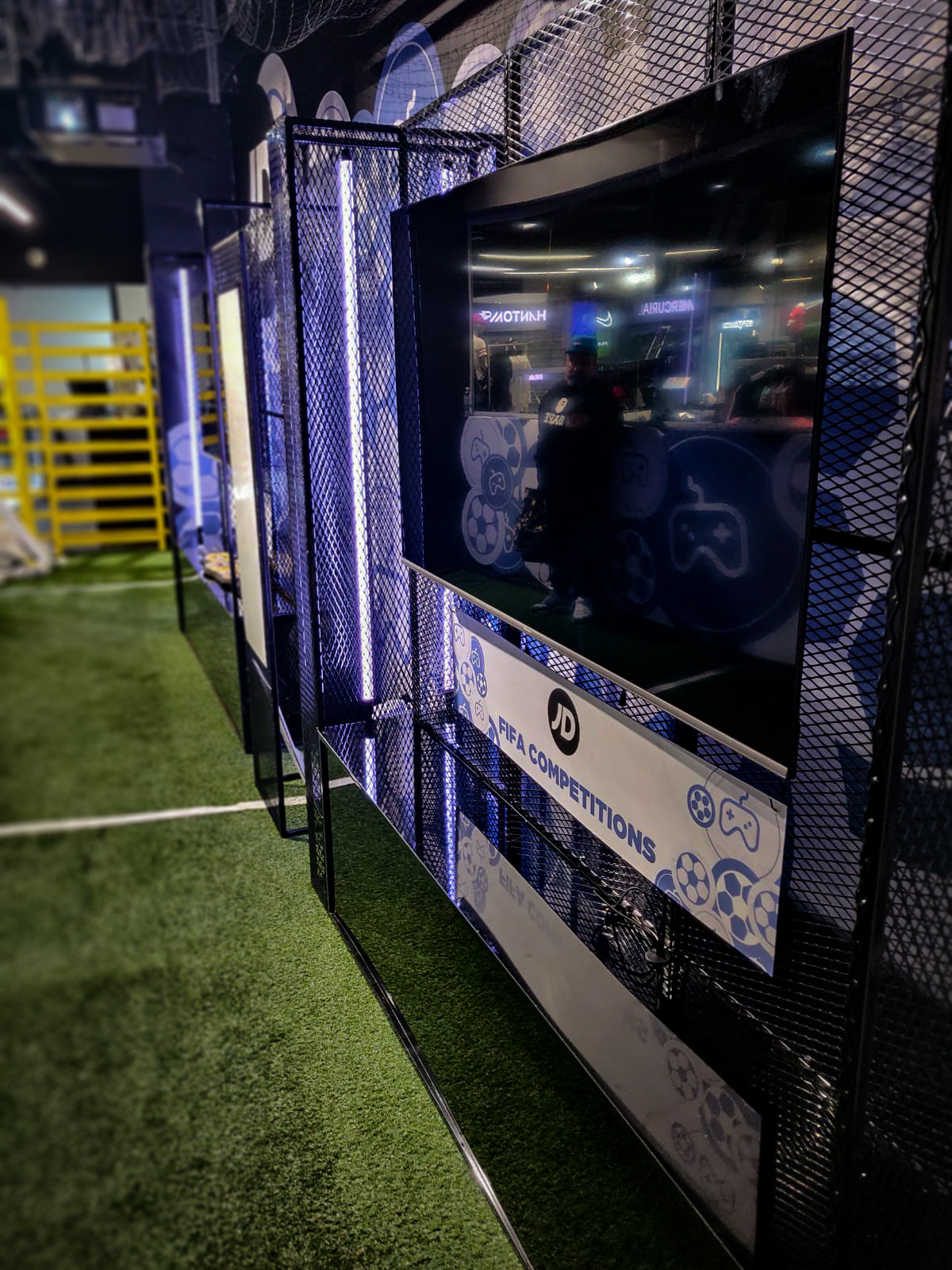 JD Sports in-store booth build