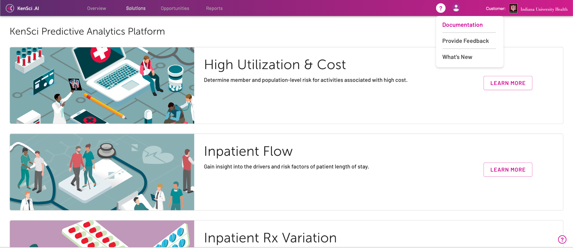User flow to access Docs Portal.