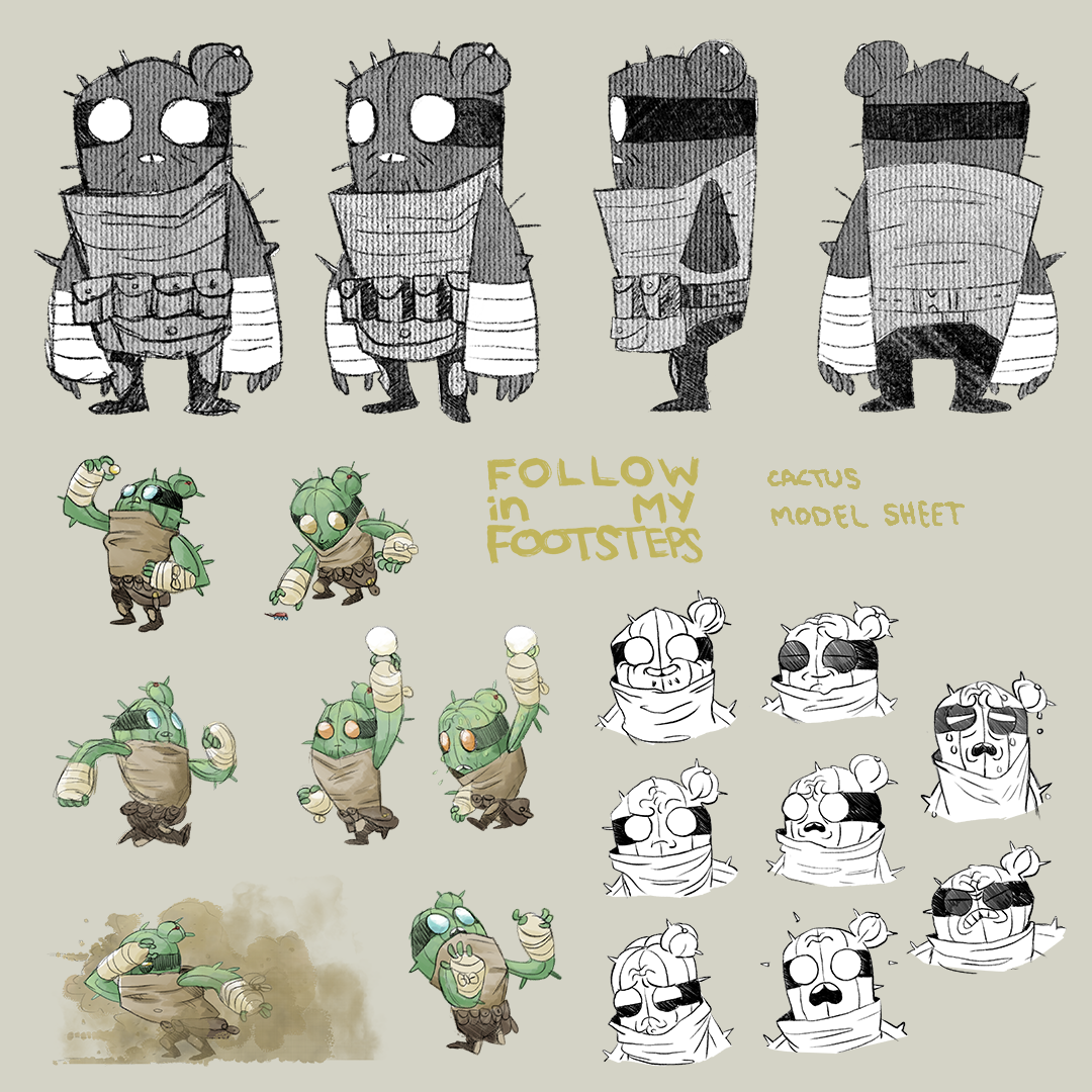 Cactus - Final model sheet