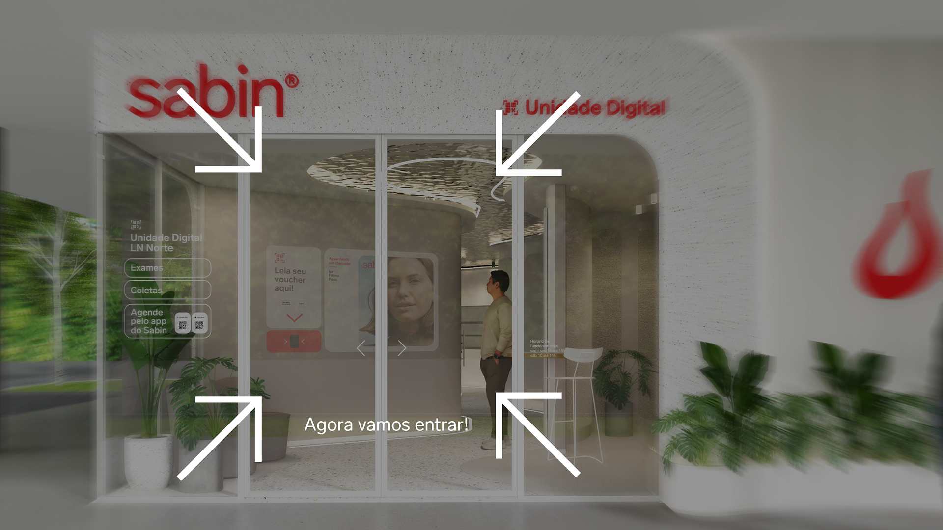 start of the user journey © all rights reserved to Porú Studio