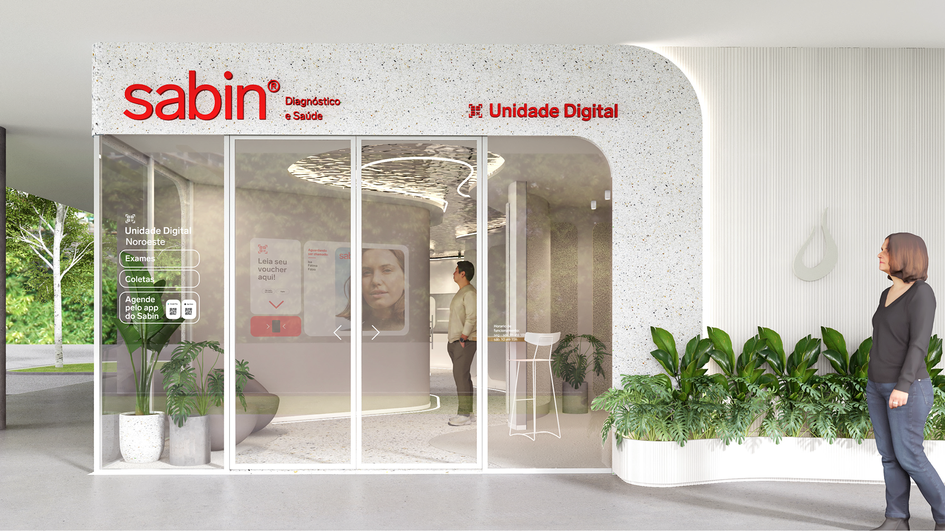 digital unit façade © all rights reserved to Porú Studio