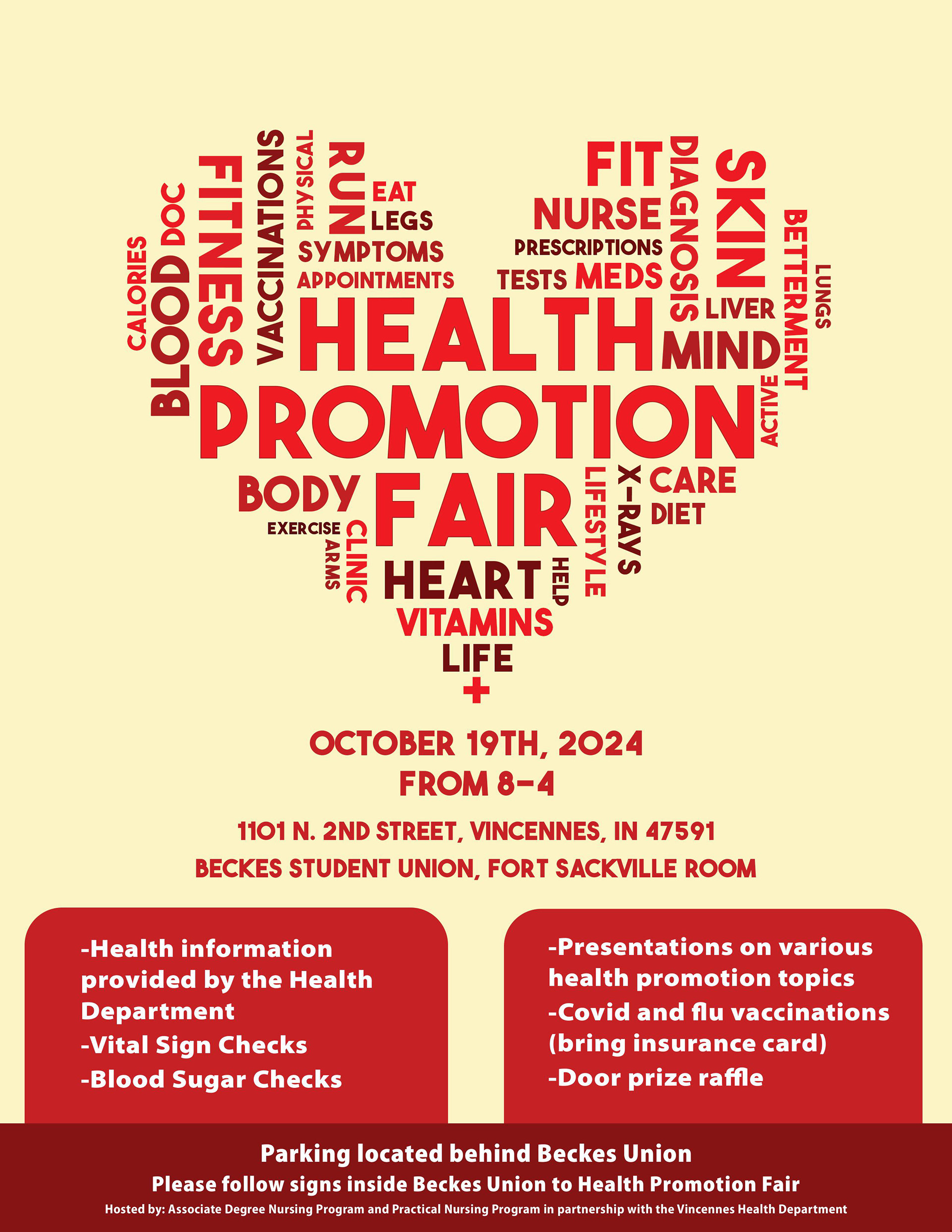 Health Promotion Fair Poster | 2024