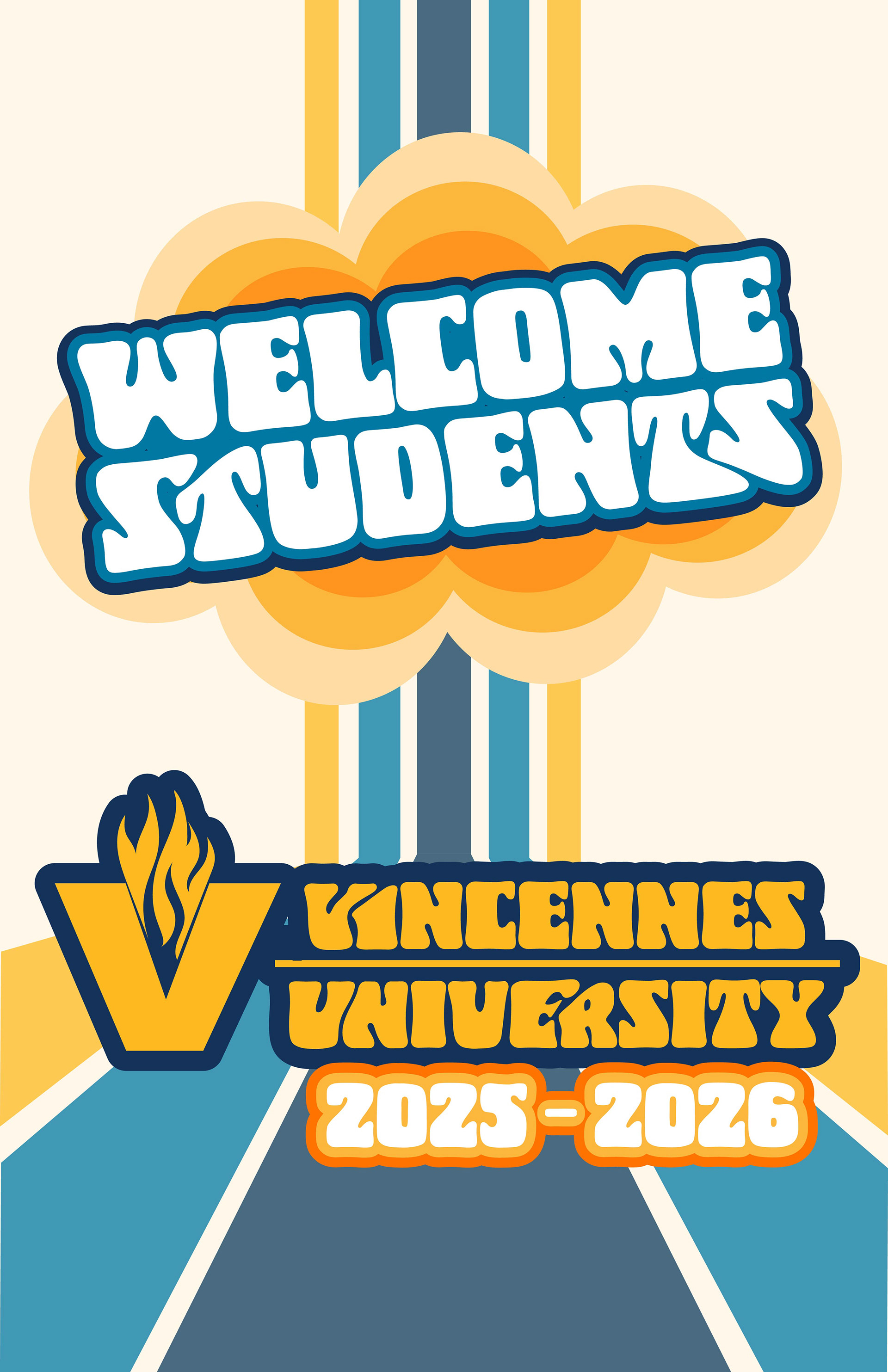 Vincennes University Welcome Poster | 2025