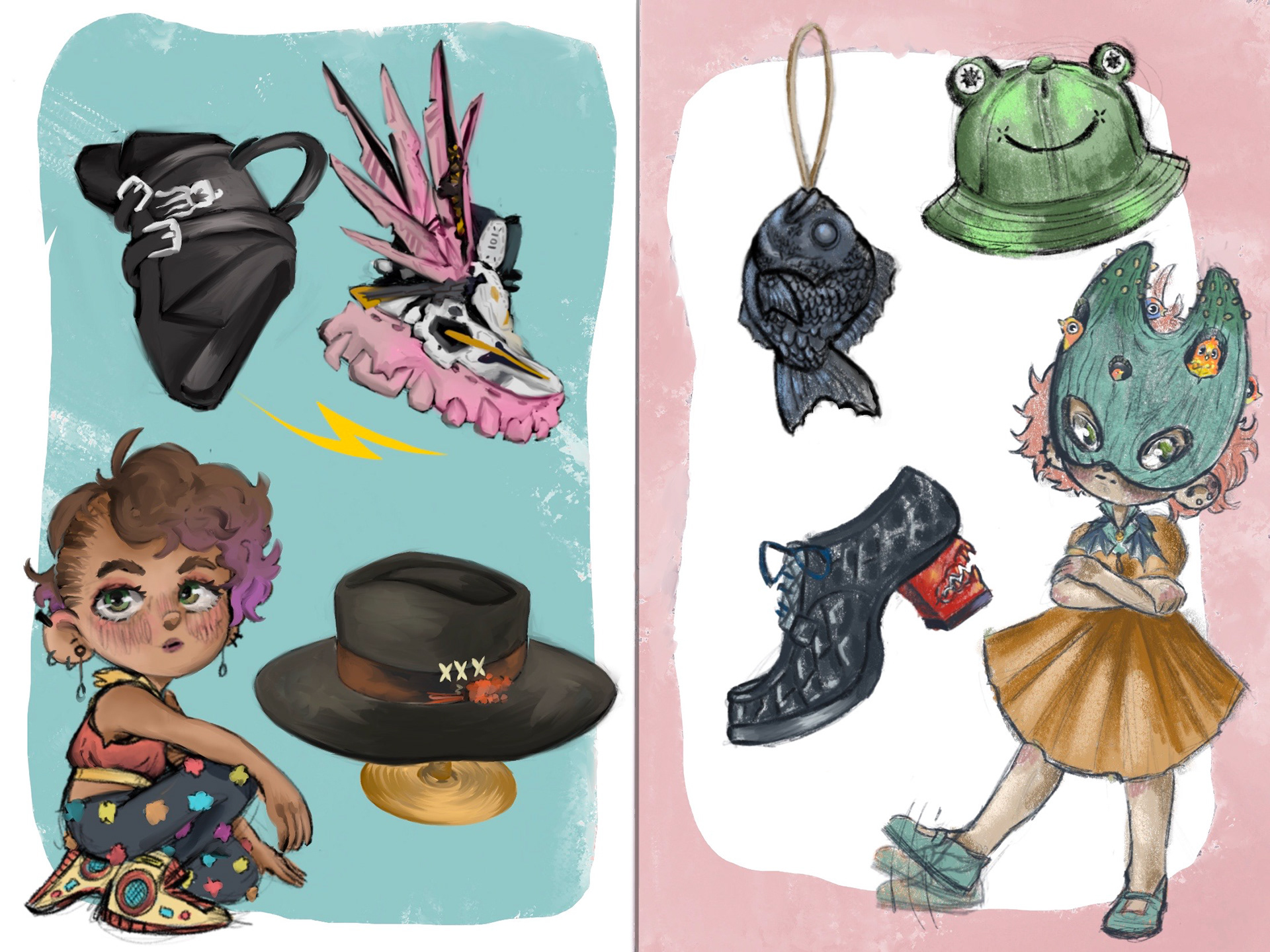 Fashion Study 2 - Digital
