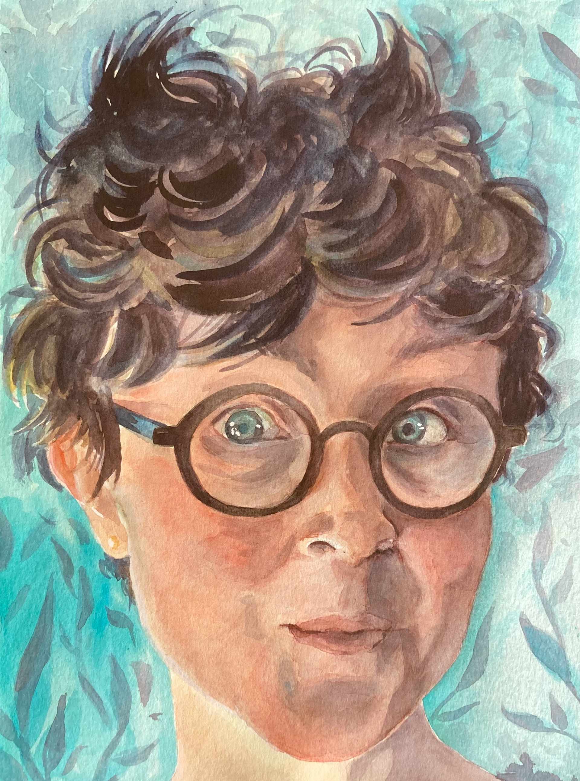 Watercolor Portrait Study