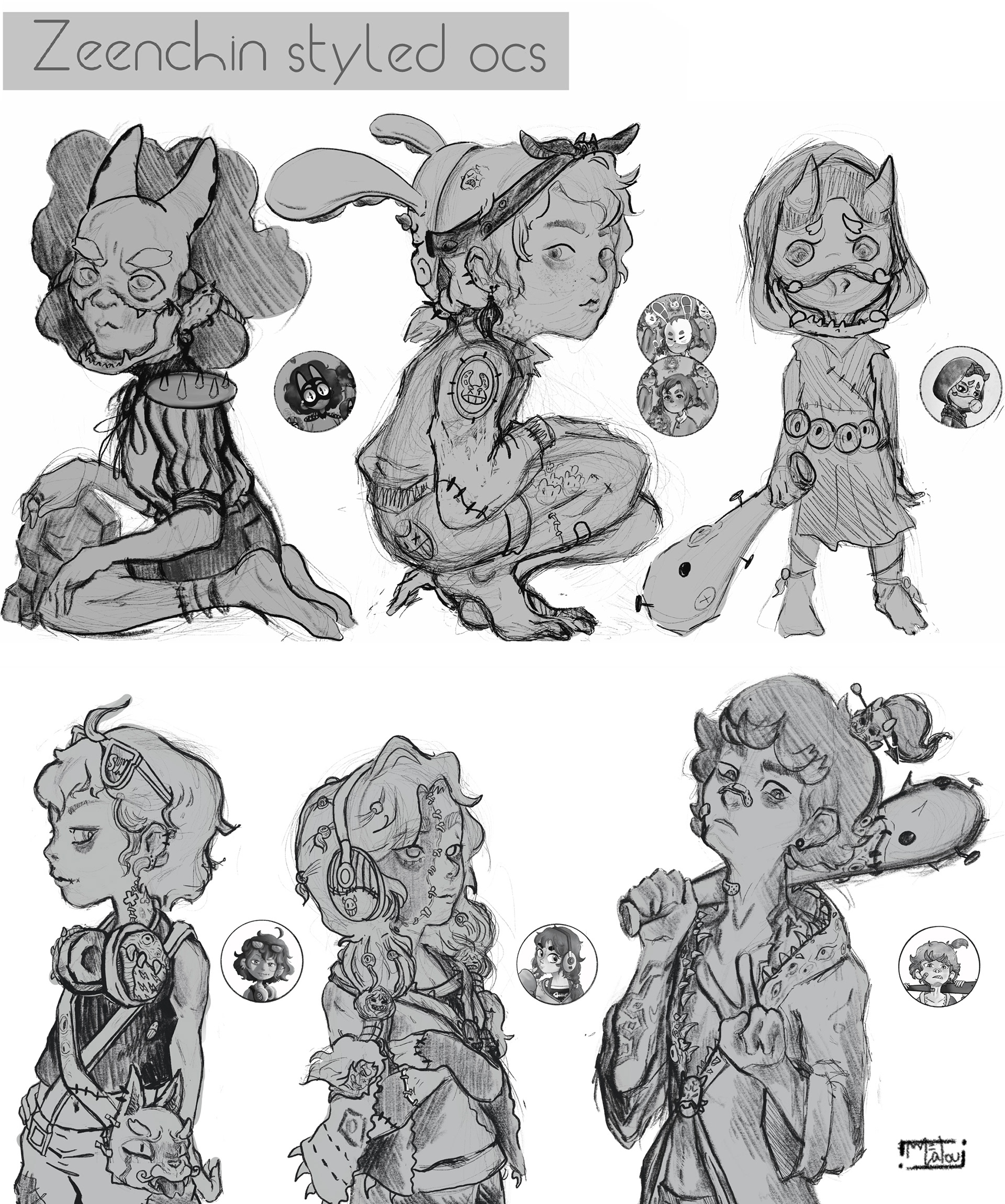 Sketch explorations