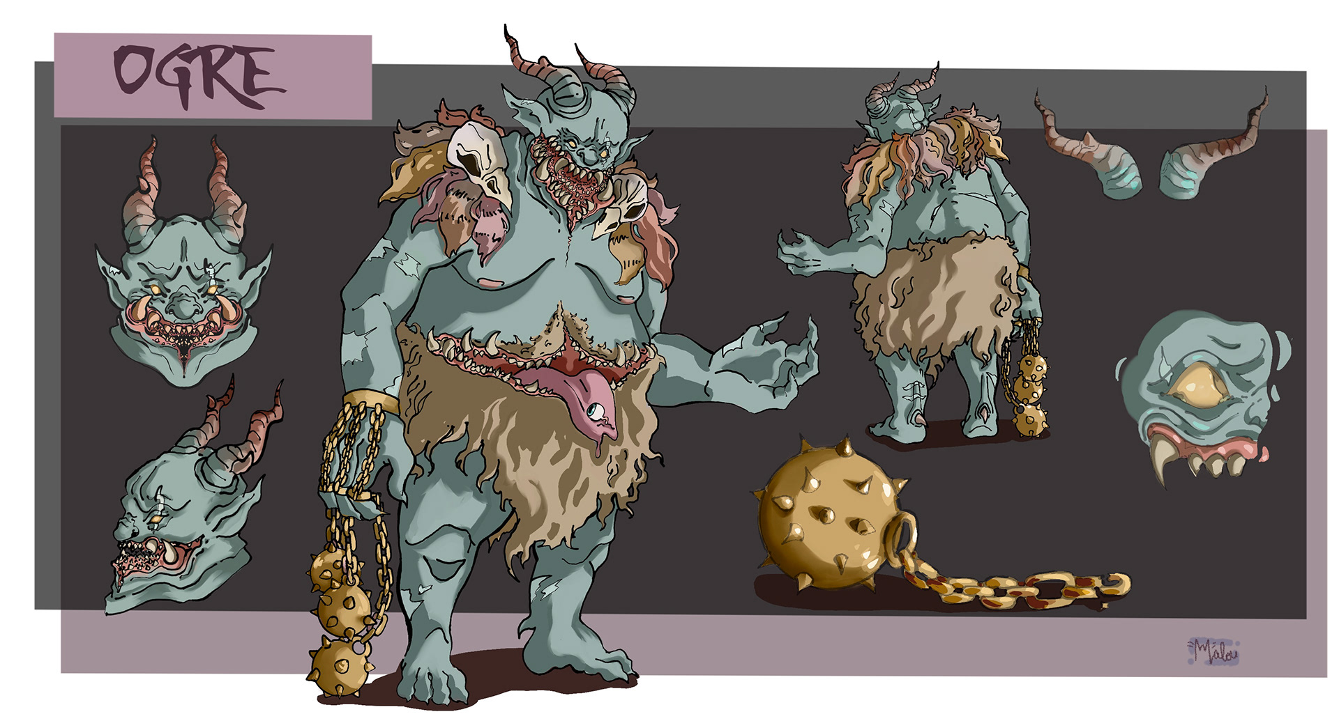 Final Character rendition