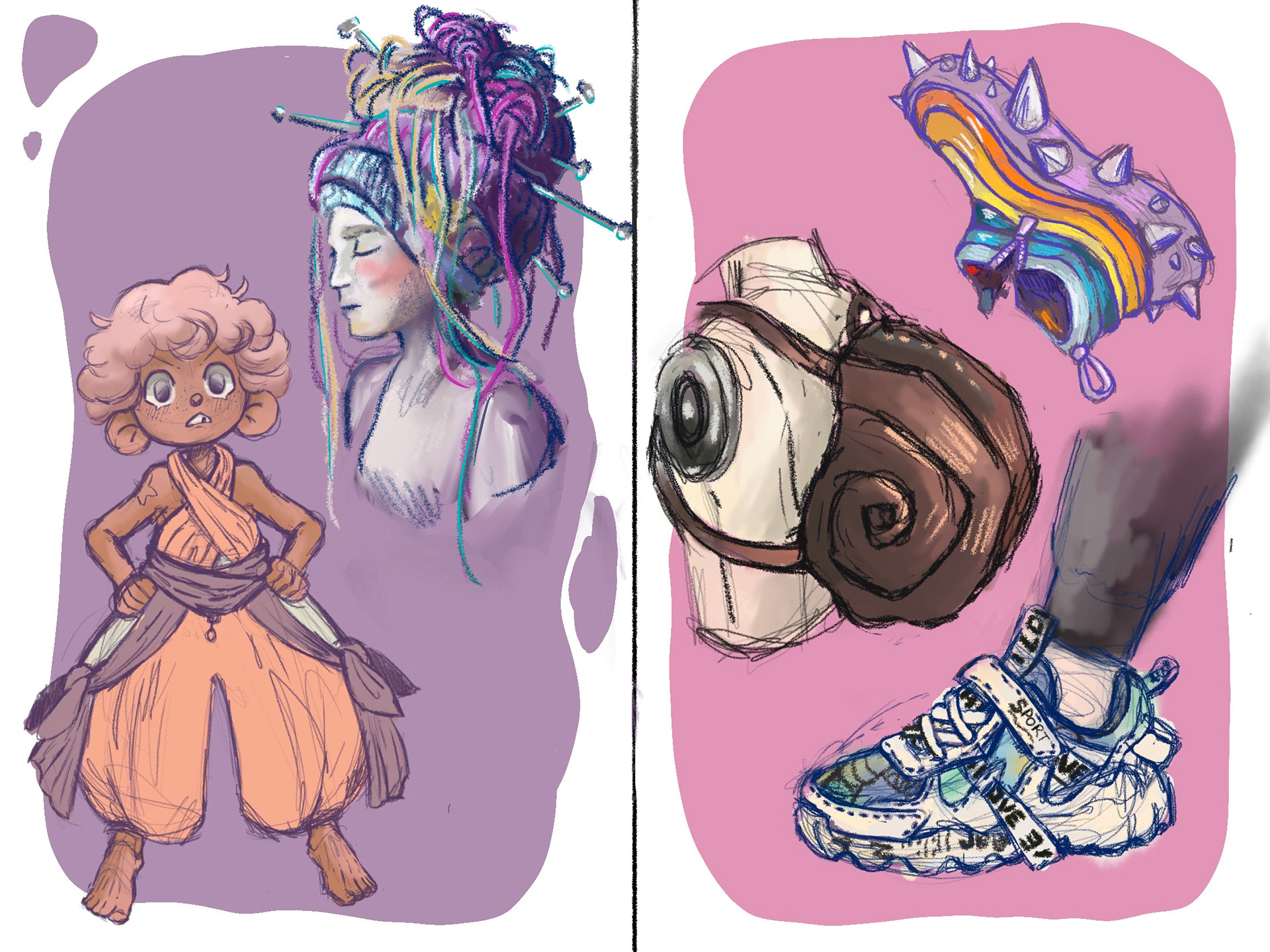 Fashion Study 1 - Digital