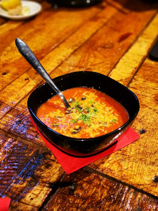 Tomatensuppe @ P5 Café