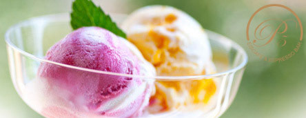 Eis im P5 Eiscafé & Espresso Bar