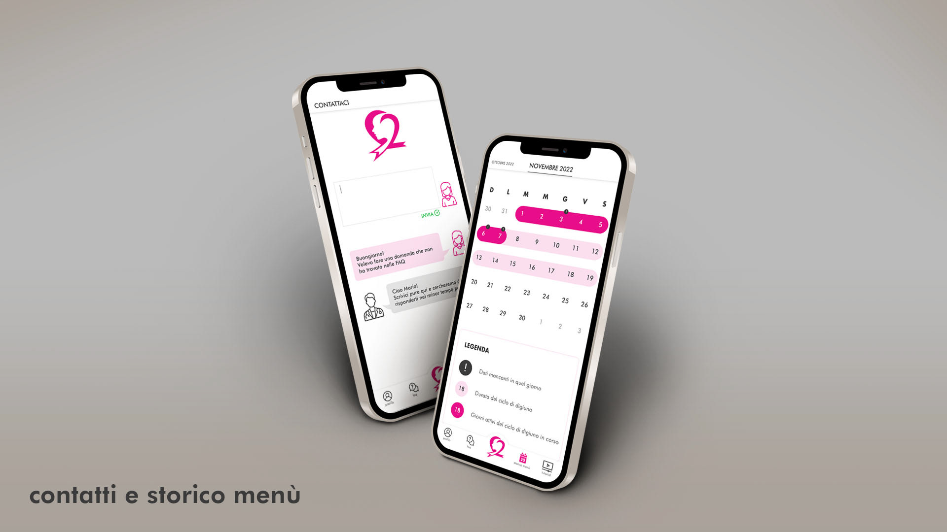 contatti e calendario