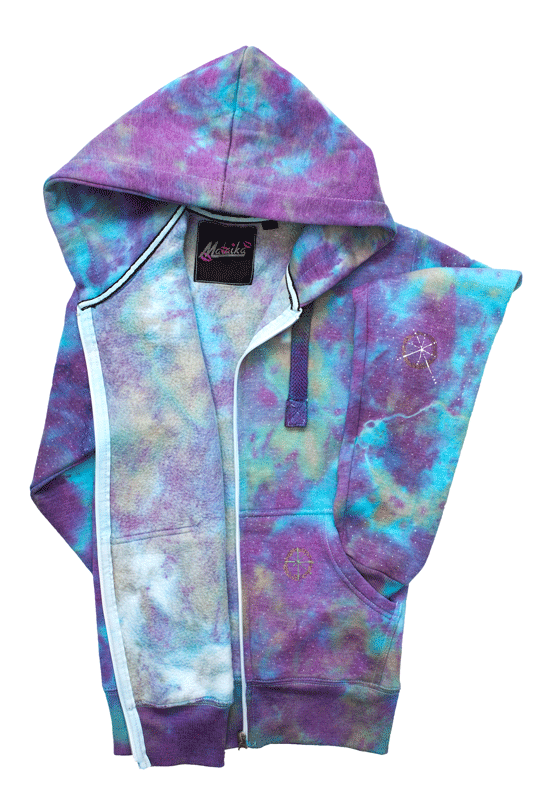 Fashion ecommerce image of tie dye jumper for SRG WEvolution, based in Glasgow. Photo by © Stefania Calderara