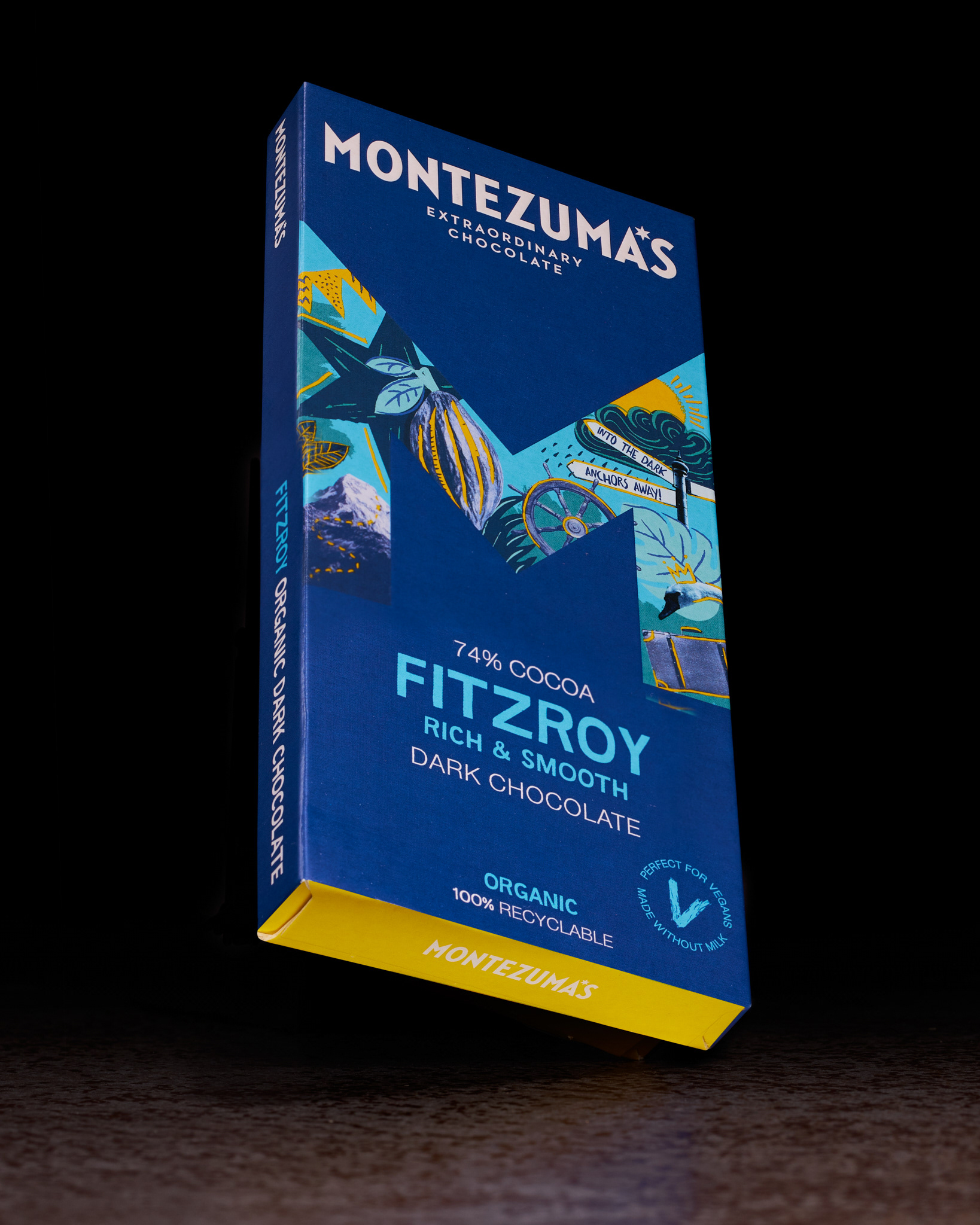 website image for Vquality ltd of Montezuma chocolate bar