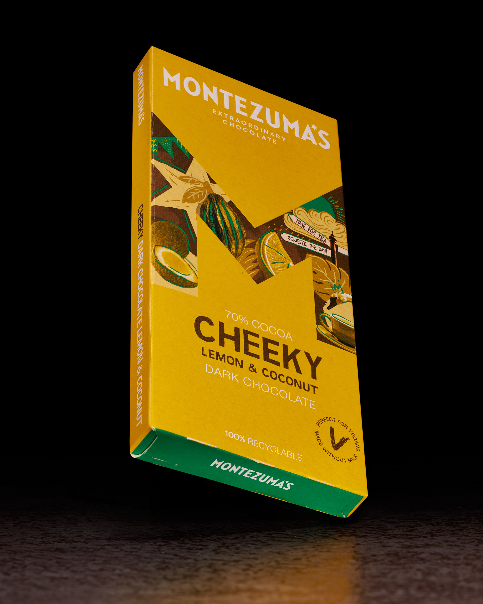 website image for Vquality ltd of Montezuma chocolate bar