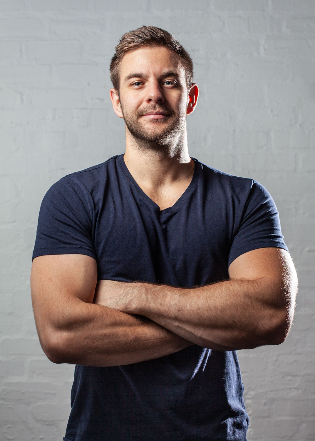 Fitness portrait for personal trainer Thomas by © Stefania Calderara