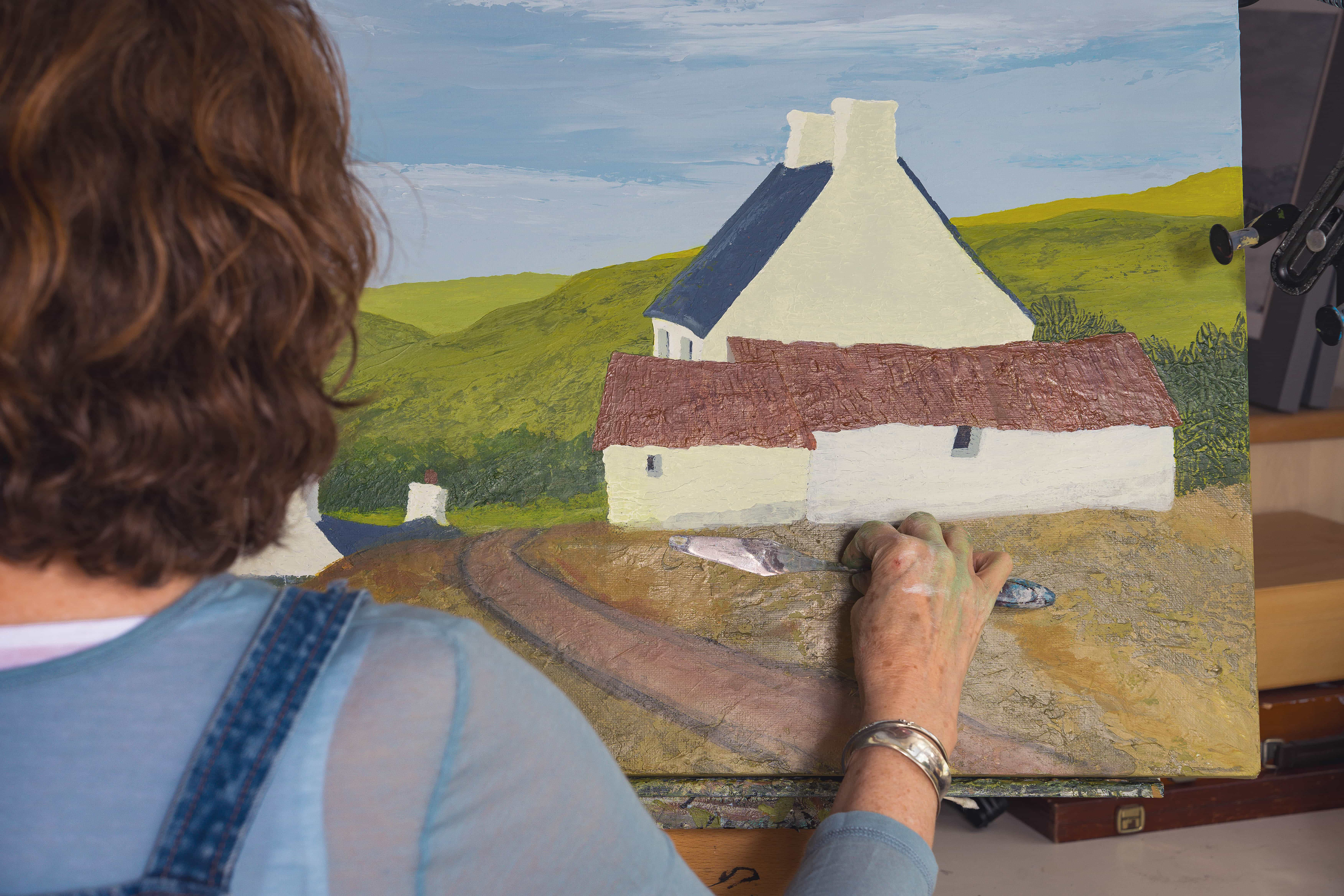 Artist Joy Saunders
