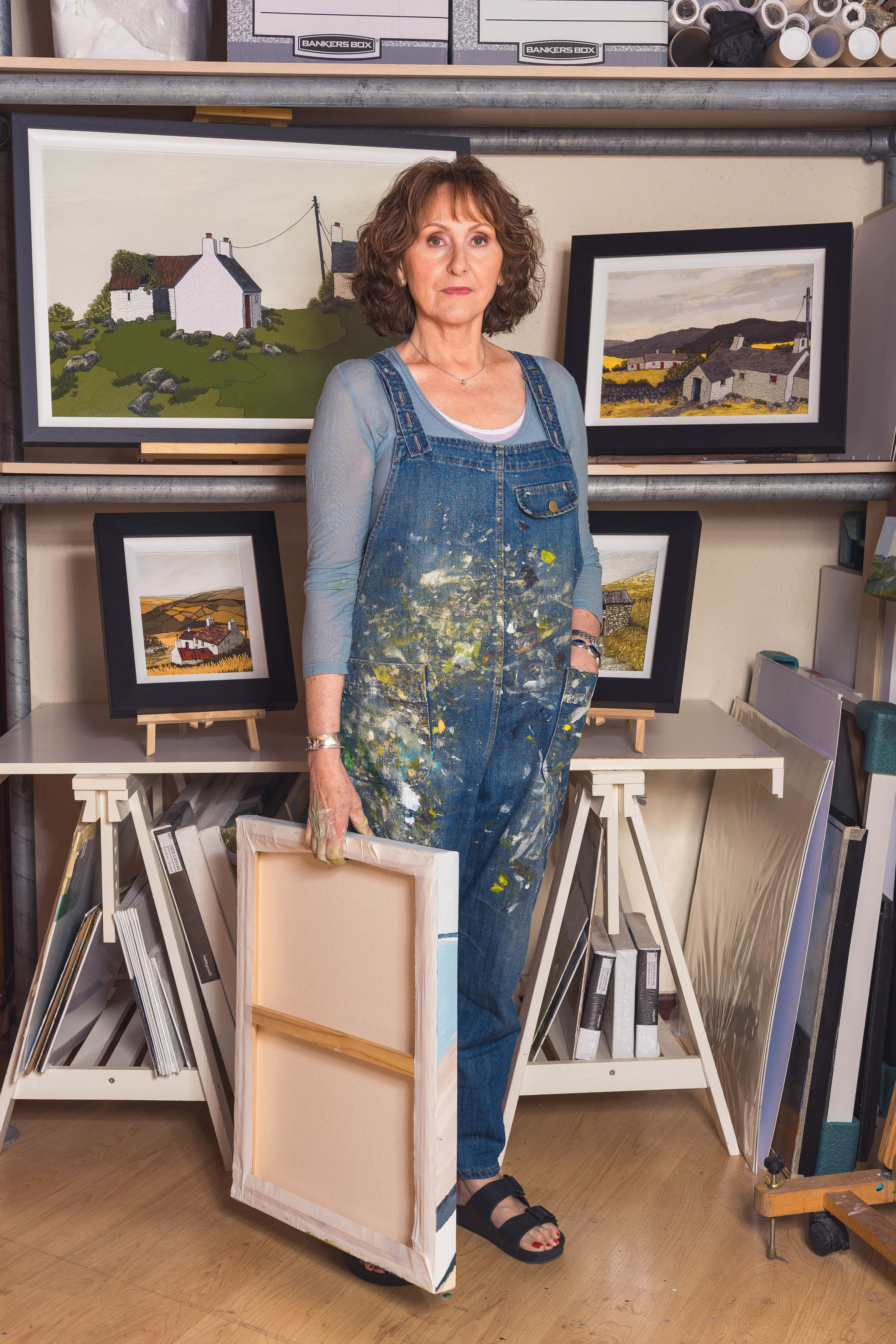 Artist Joy Saunders