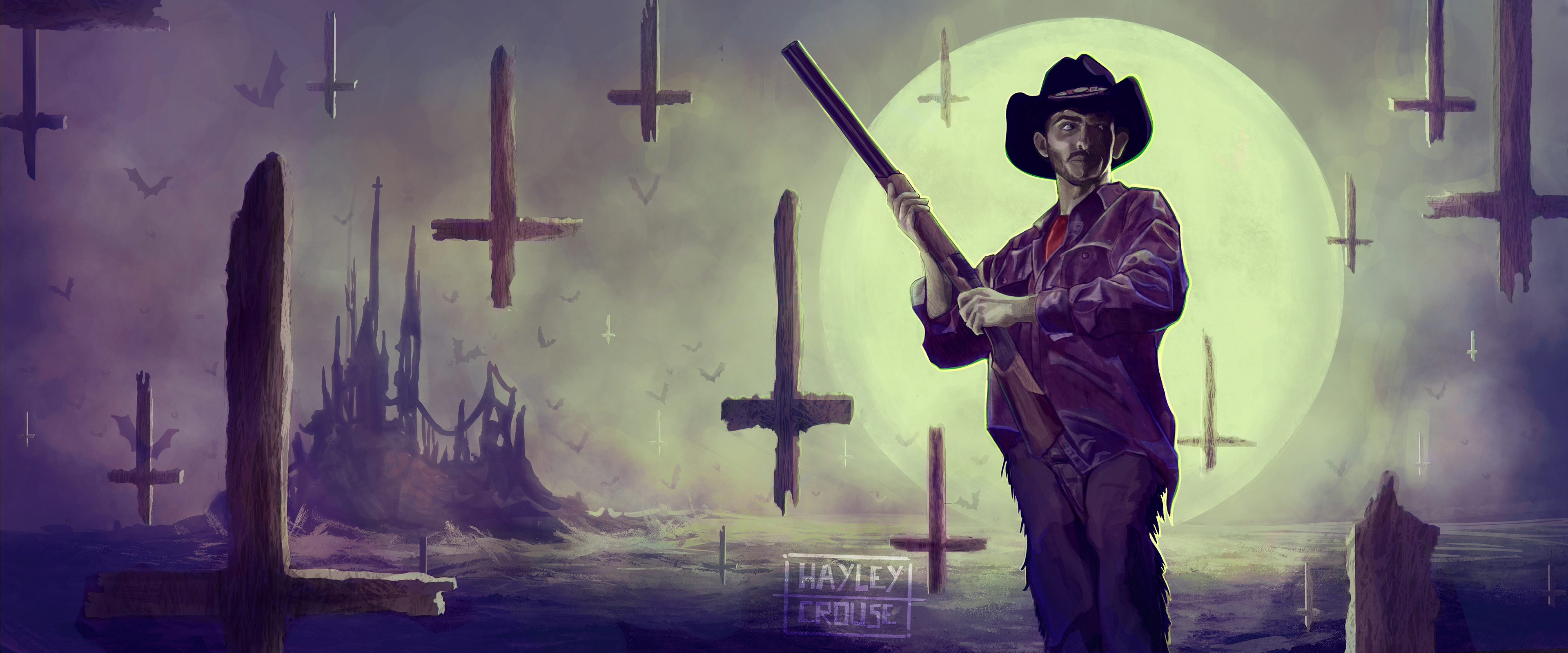 Western Dracula (Photoshop)