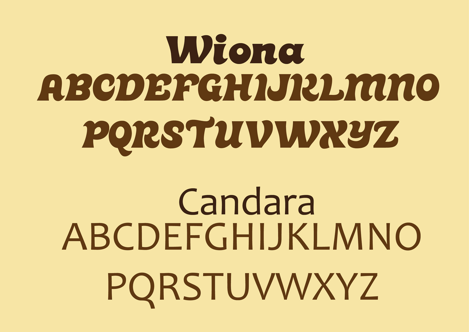 Font Selection