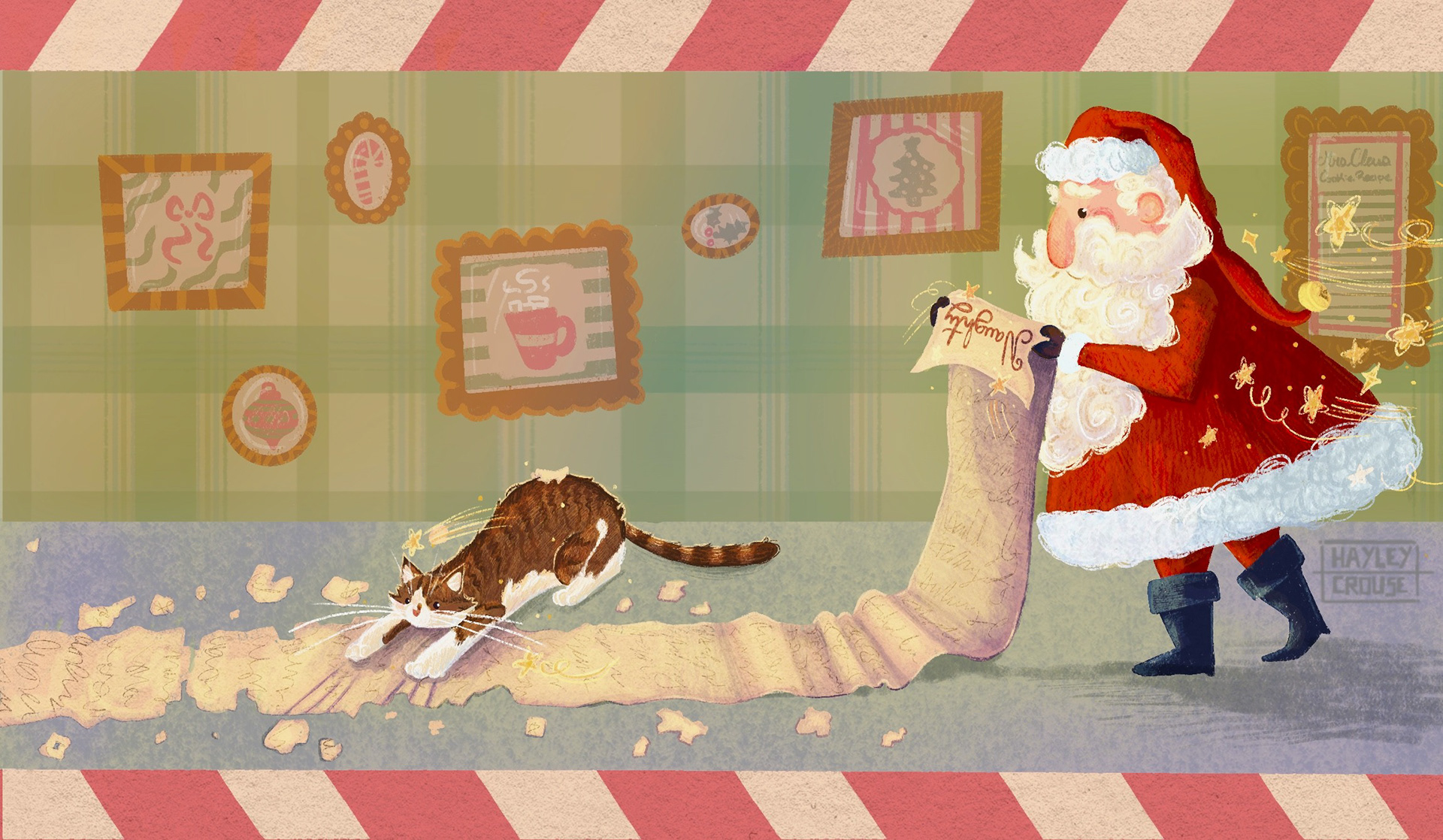 Checking it.. Twice? (Procreate)