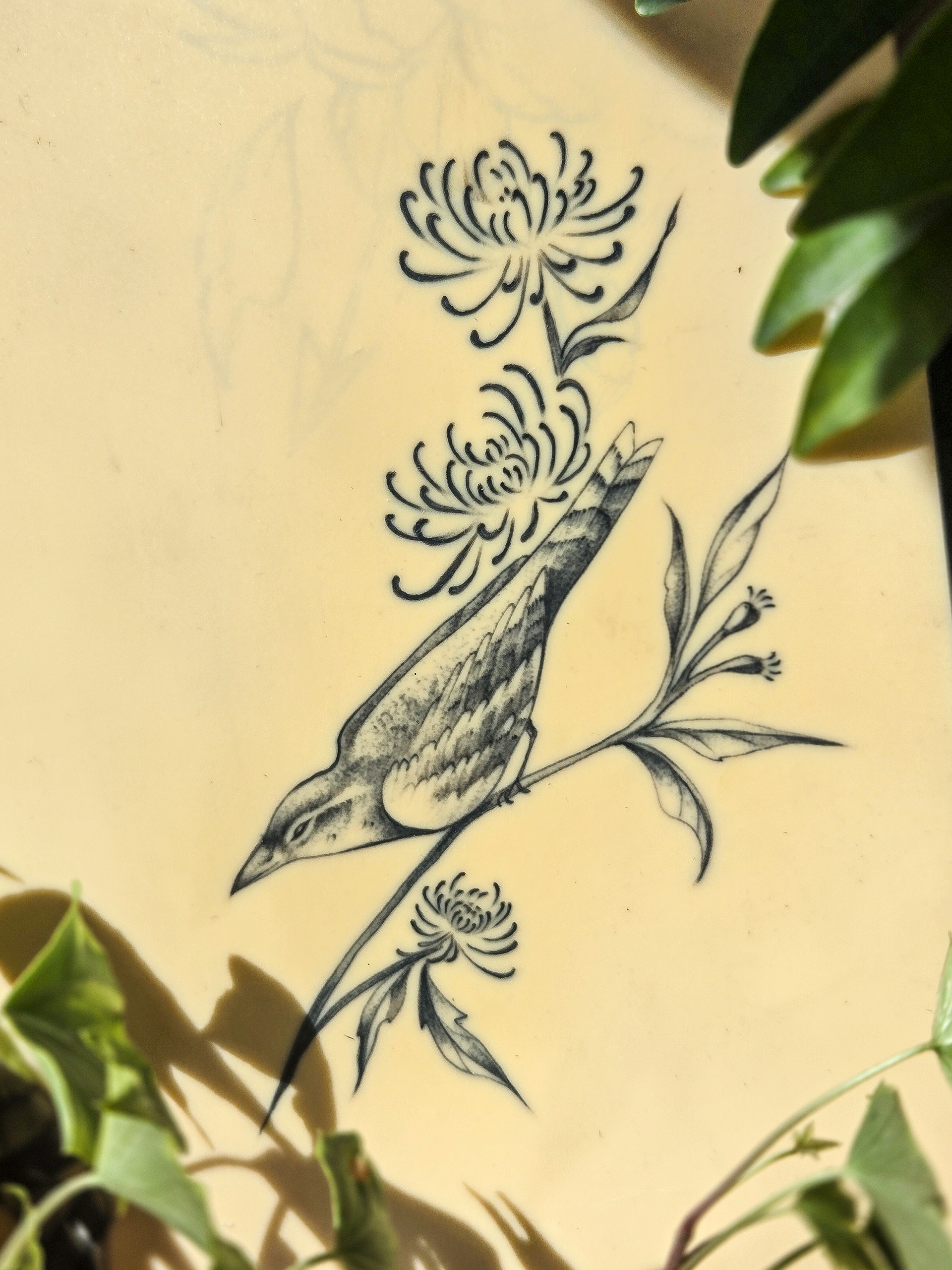 Tattoo on Silicone