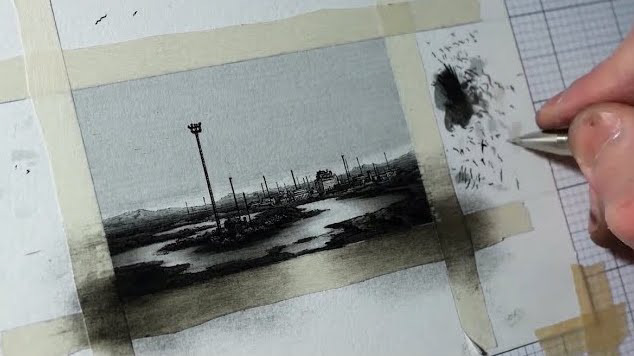 Drawing Water/Copic Marker Pre recorded Demo