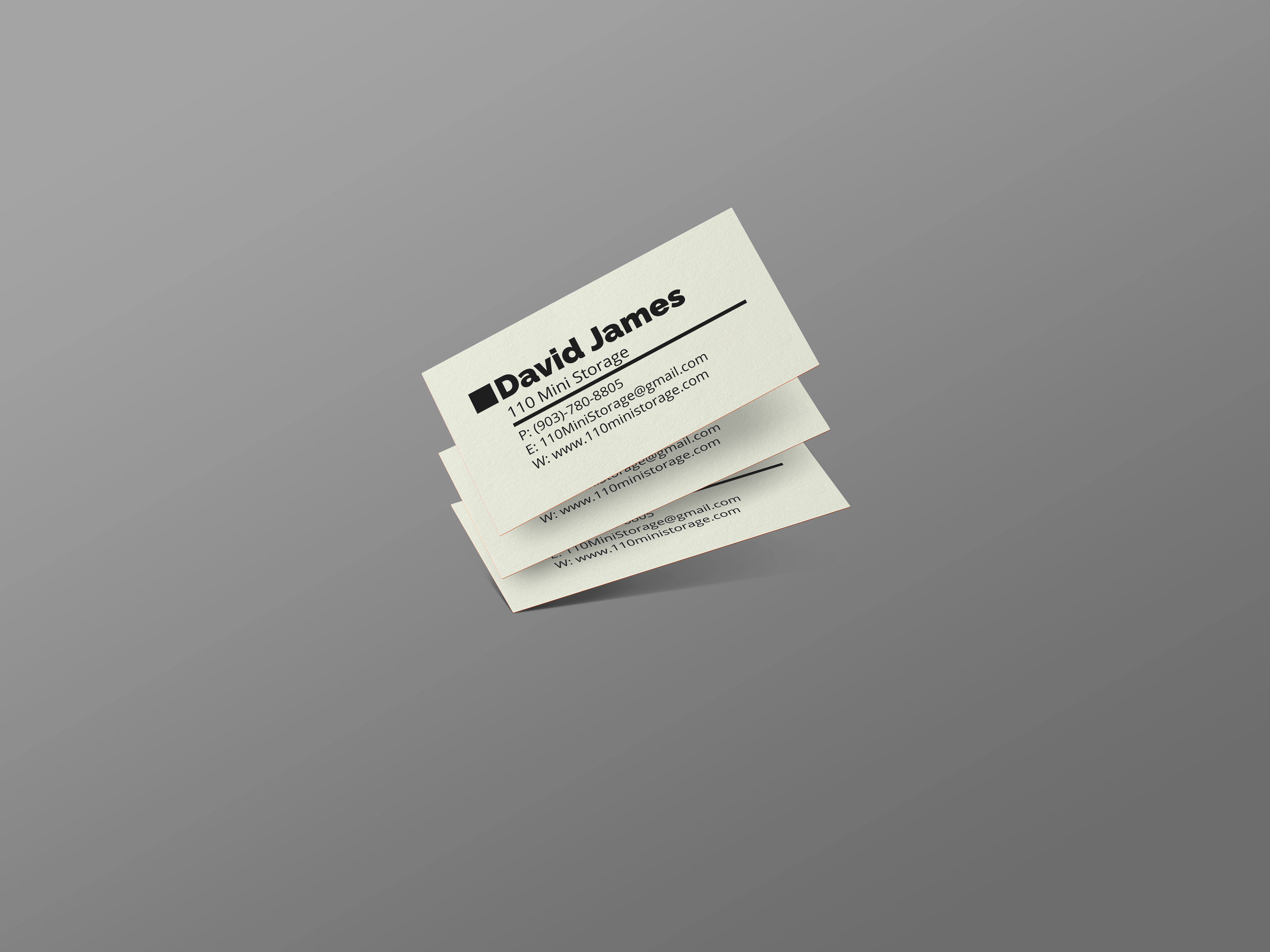 Business Card Back