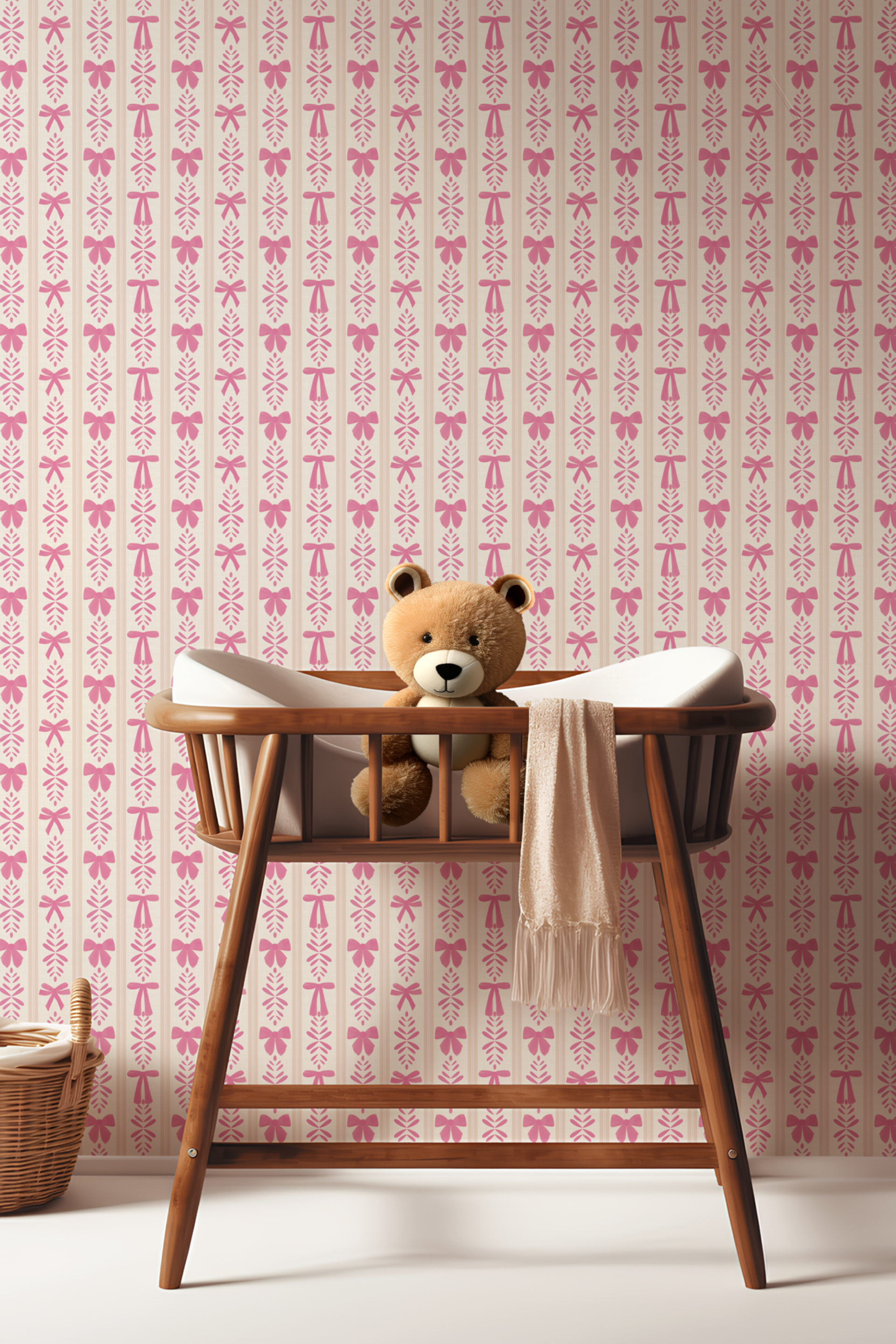 ame Preppy bows, stripes and geometrical leaves