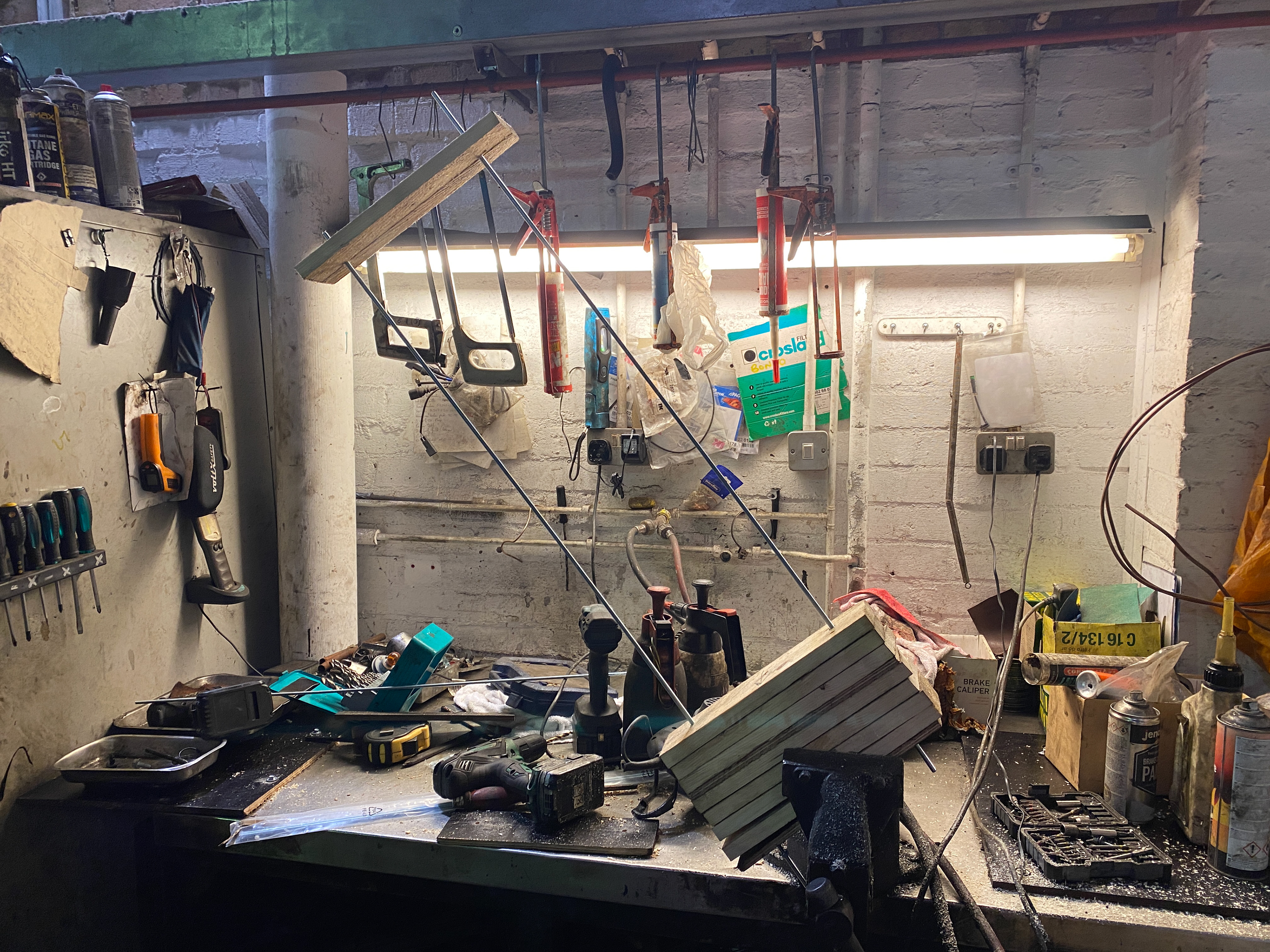 Adding a plank to the jig