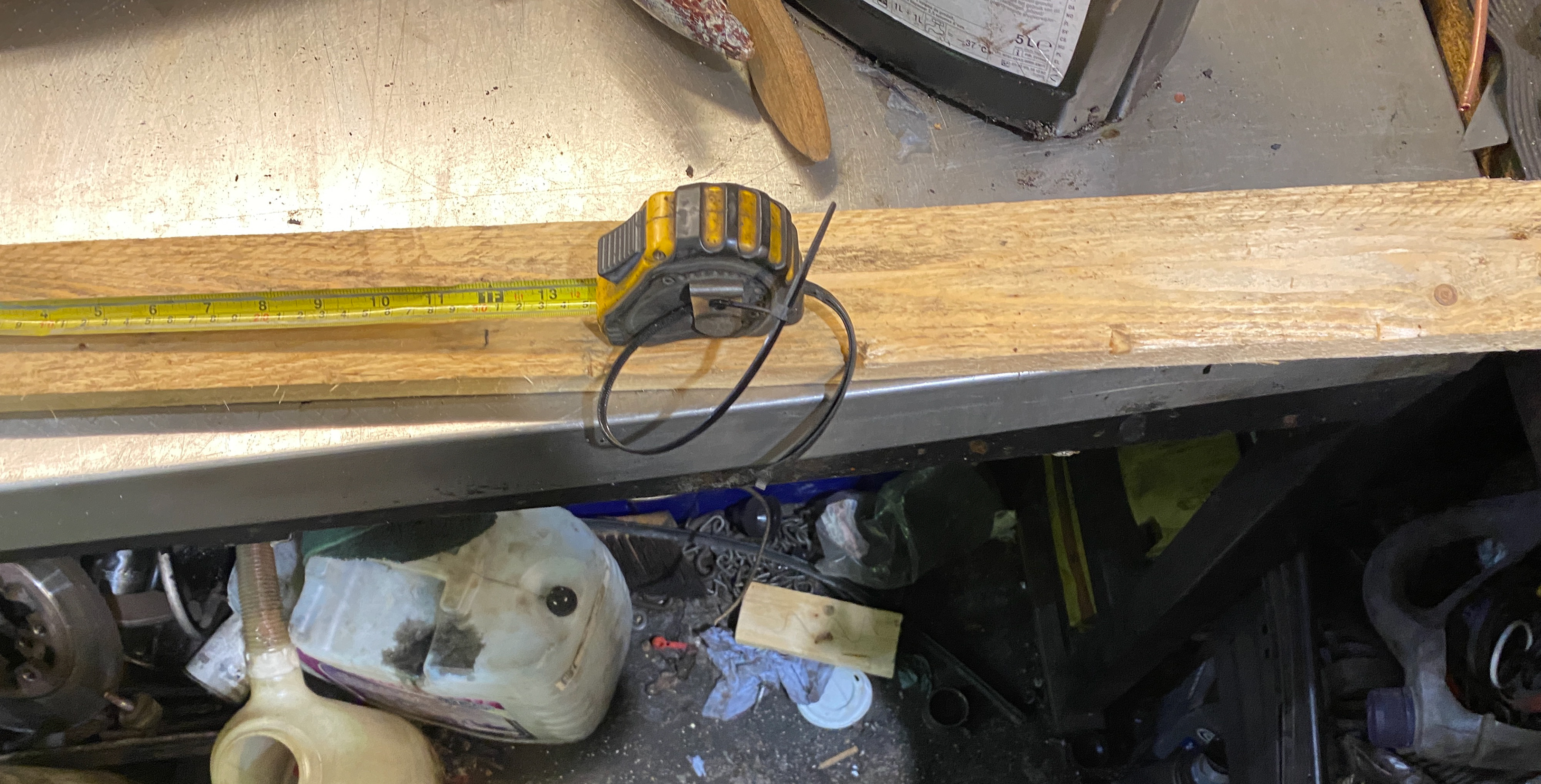 Measuring the wood