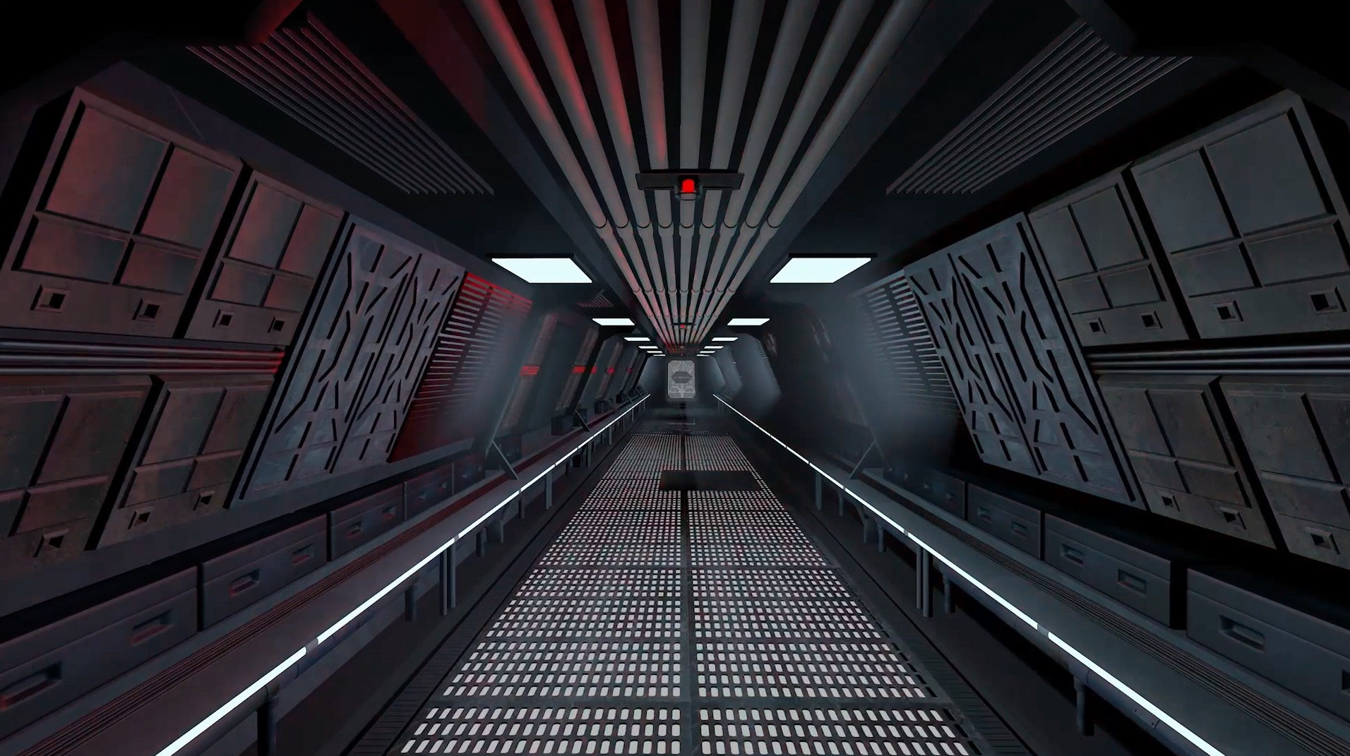 Sci-Fi Hallway