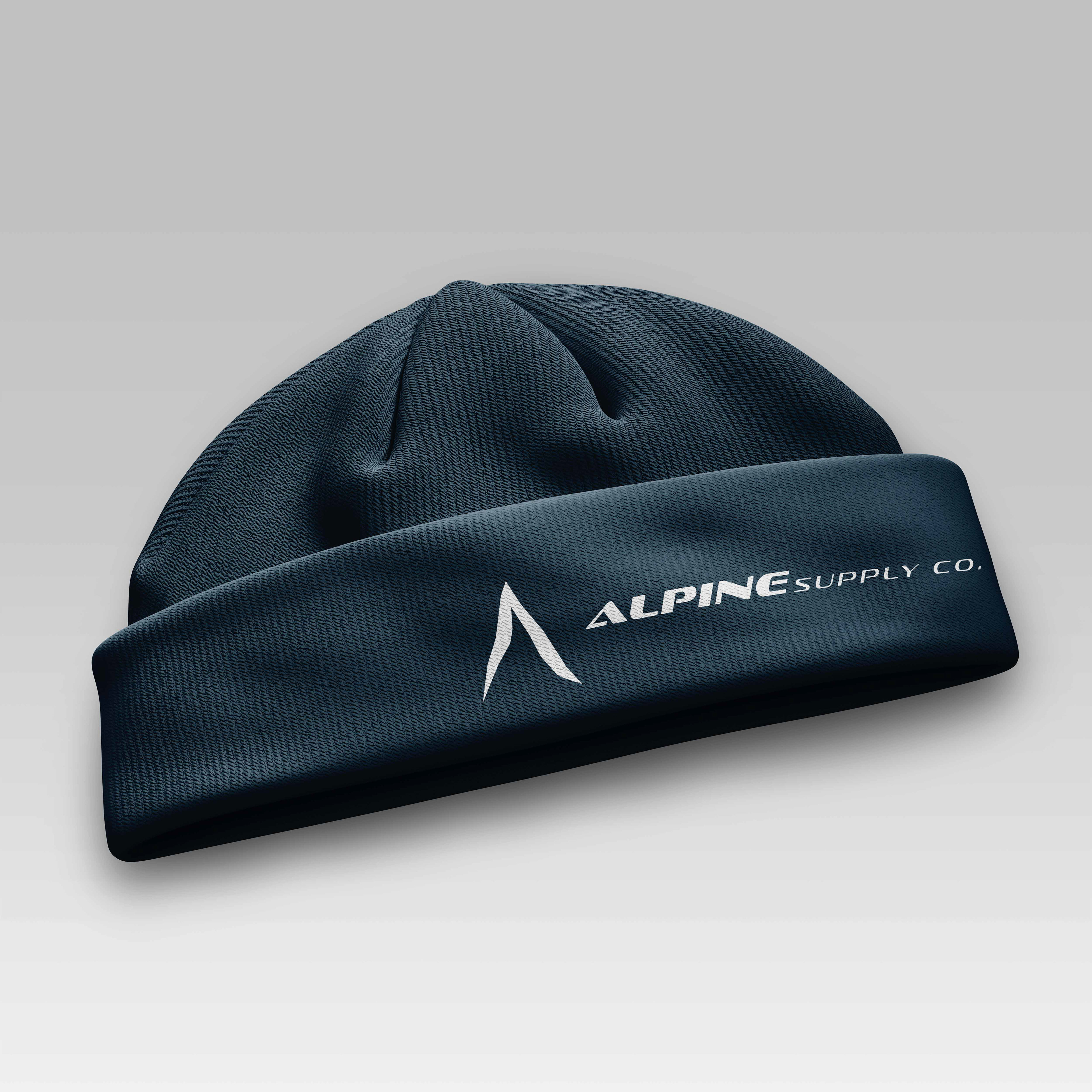 Alpine Supply Co. Beanie Mockup