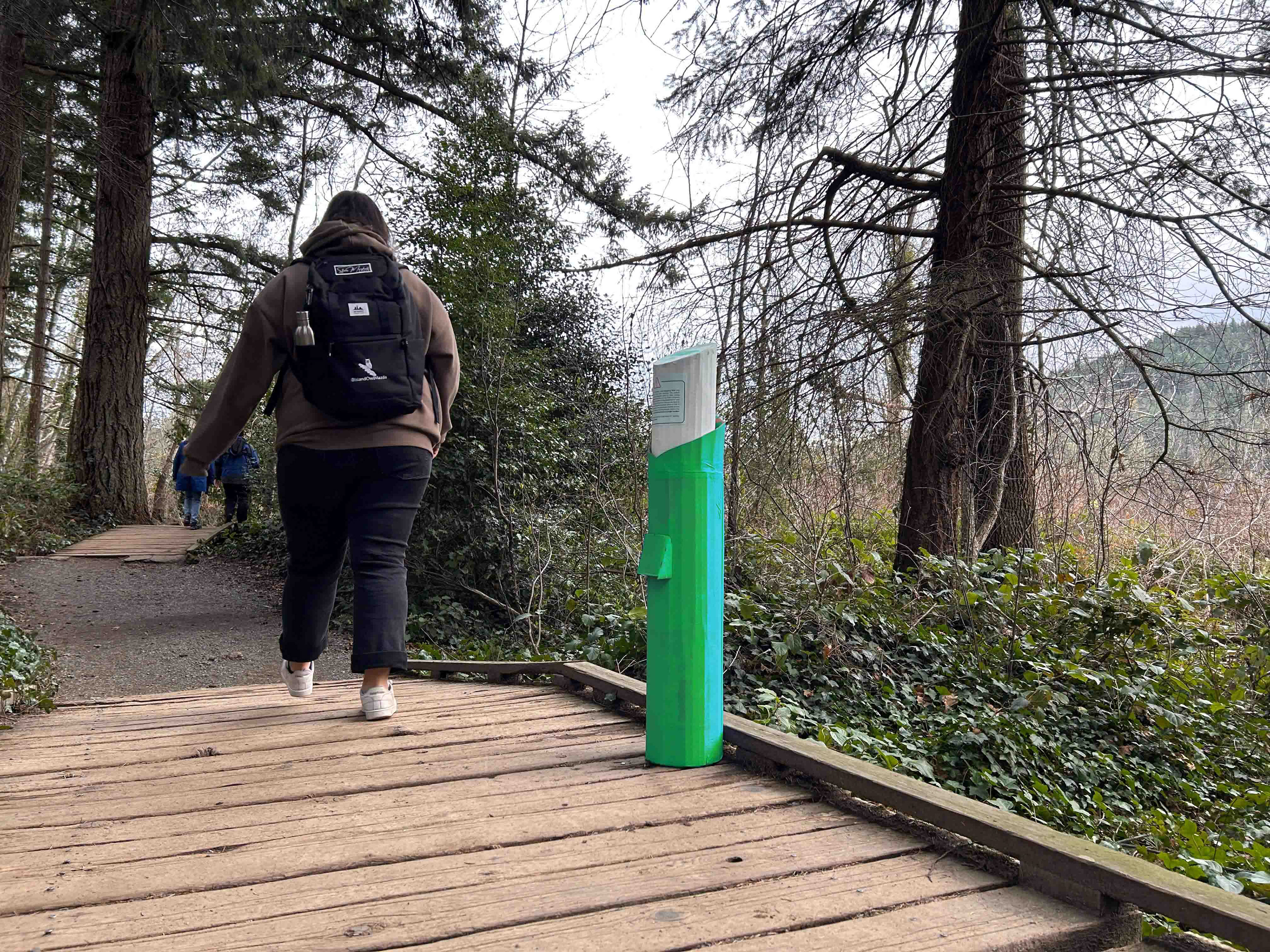 NaviPoint Pylon Along Trail