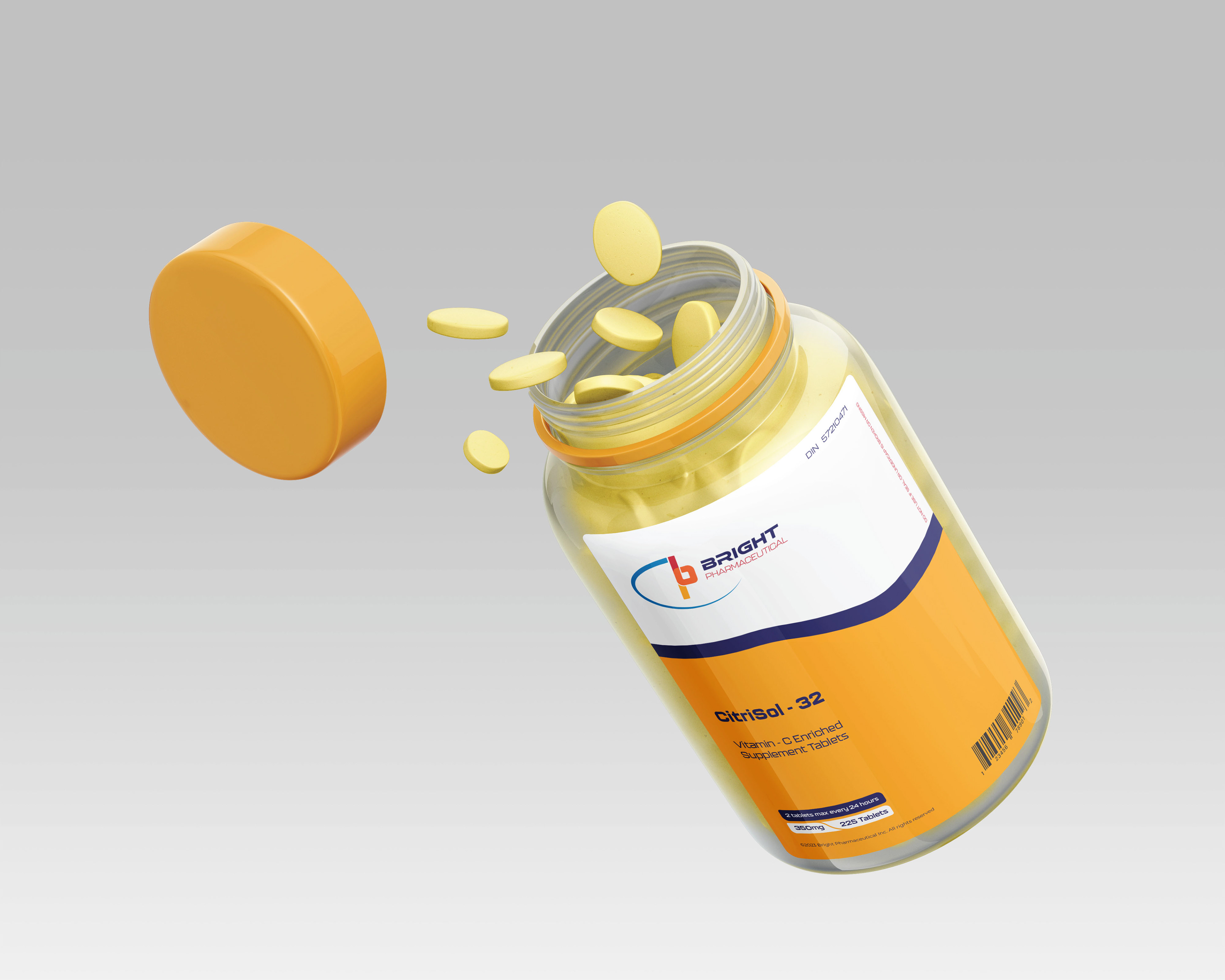 Citrisol Bottle Mockup